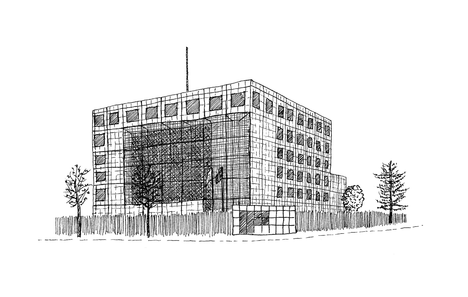 Ambassade de France à Bogota (Colombie) - Cardete & Huet - 1993