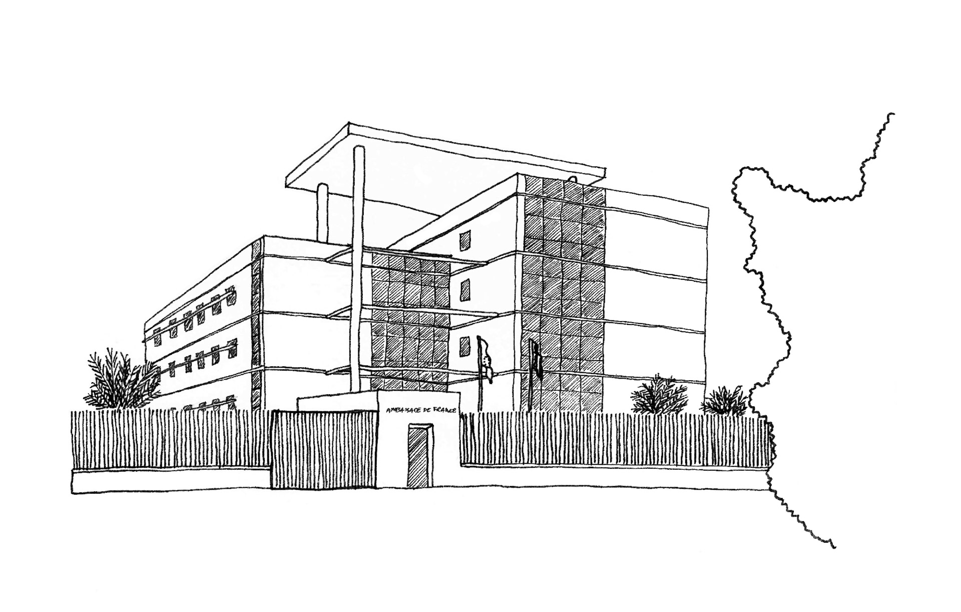 Ambassade de France à Singapour (Singapour) - Thomas Richez - 1999