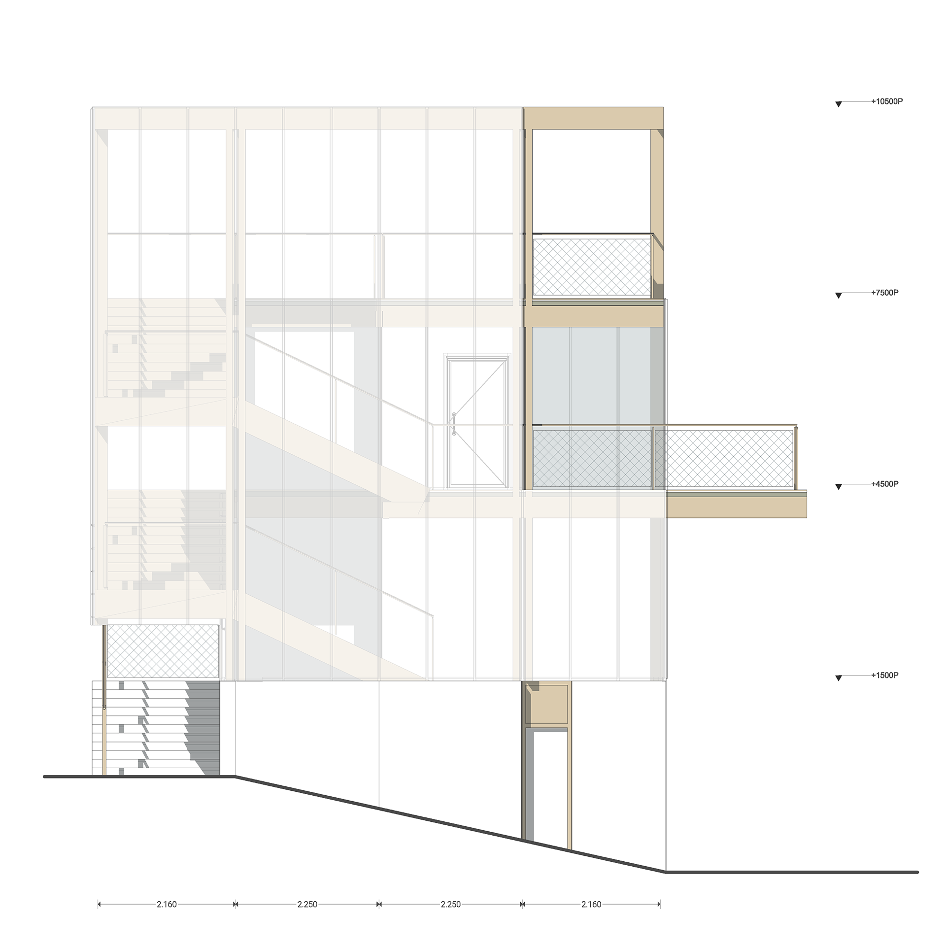 west elevation