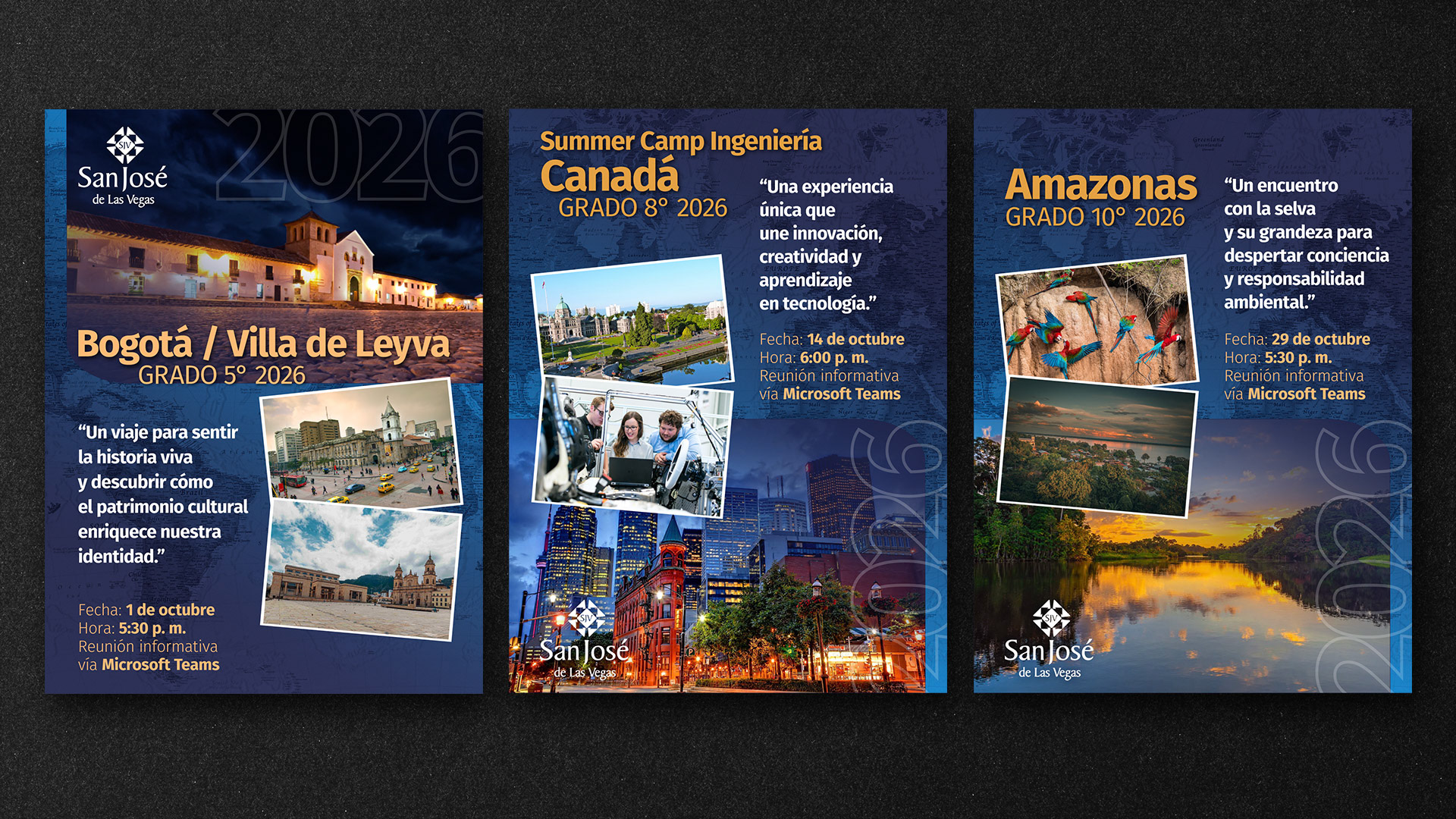 Colegio San Jose De Las Vegas, Viajes 2026