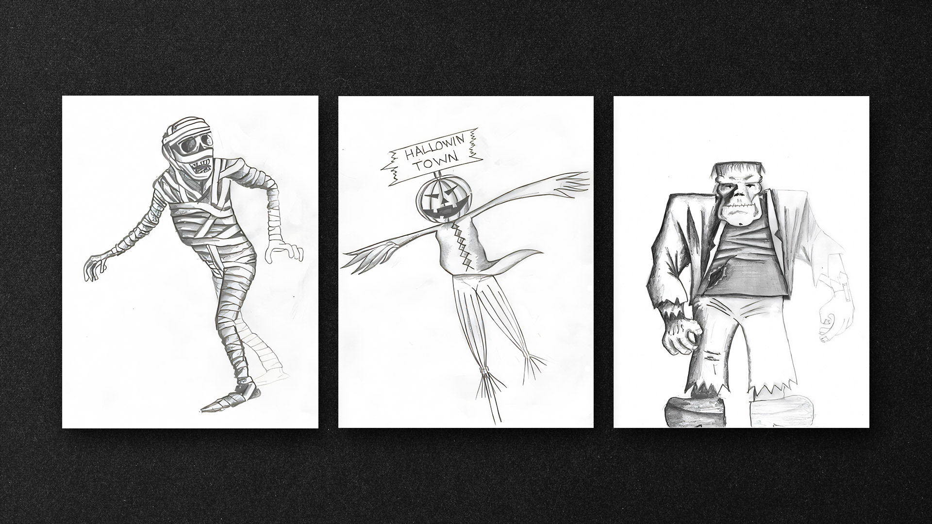 Monstruos!!! ...a lapiz