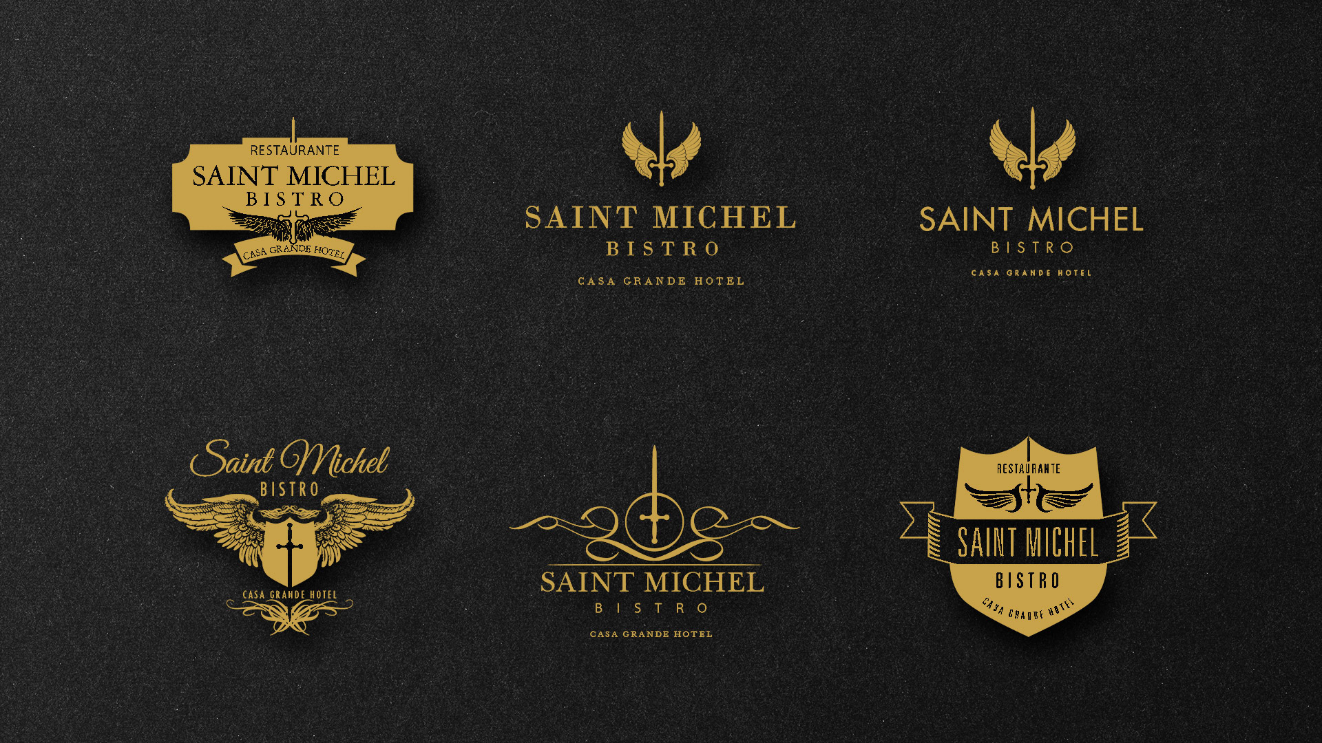 Saint Michel Bistro, Estudio Logo