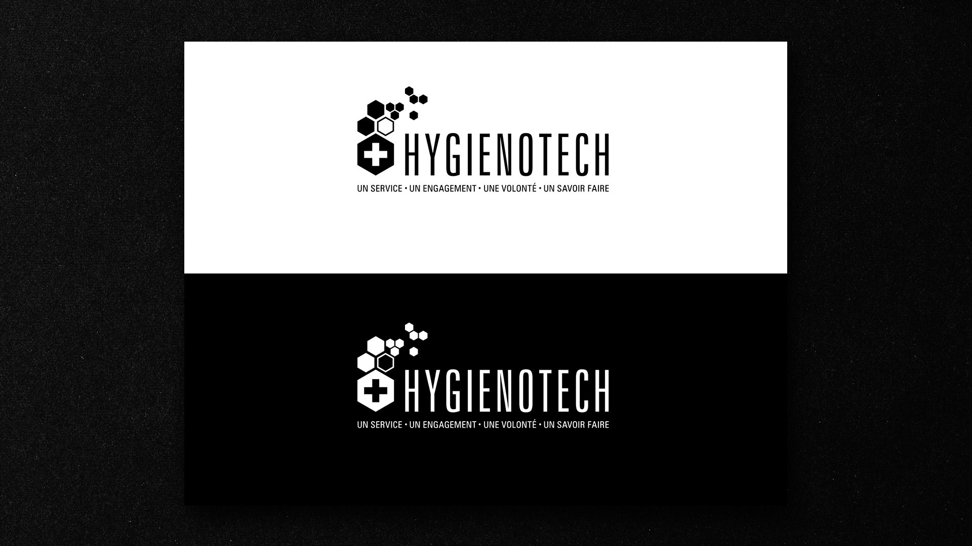 Hygienotech, Logo B/N