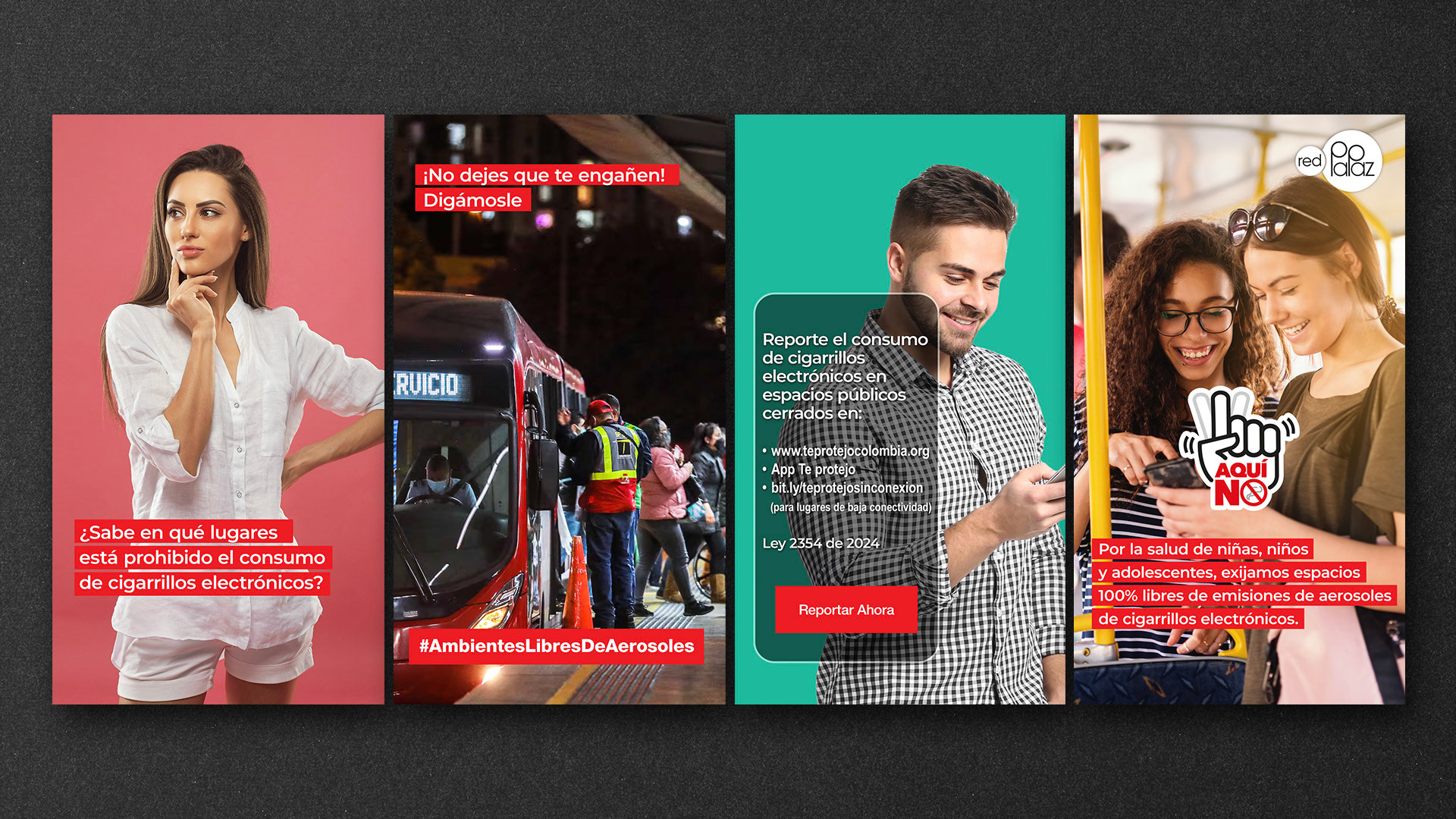 RedPapaz - Aquí No (historia)