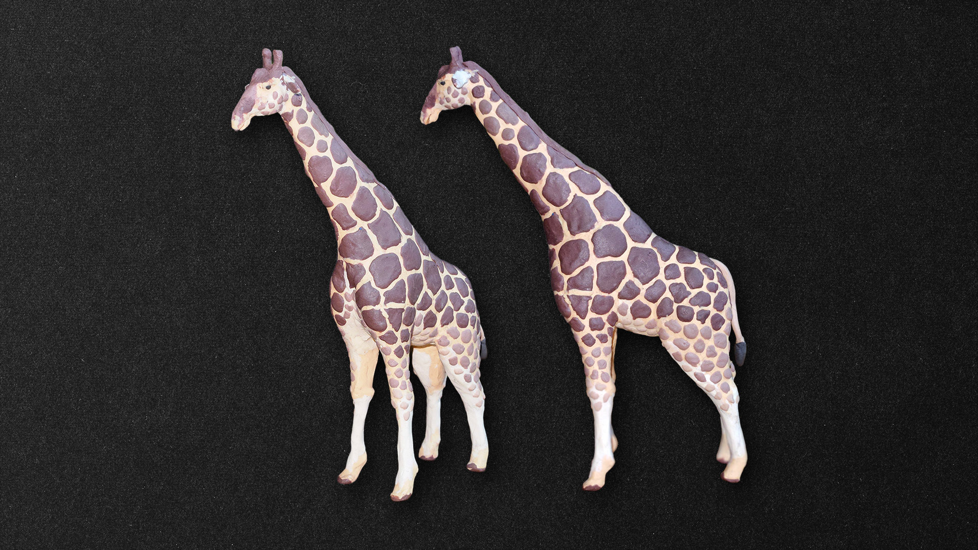 Girafa en plastilina