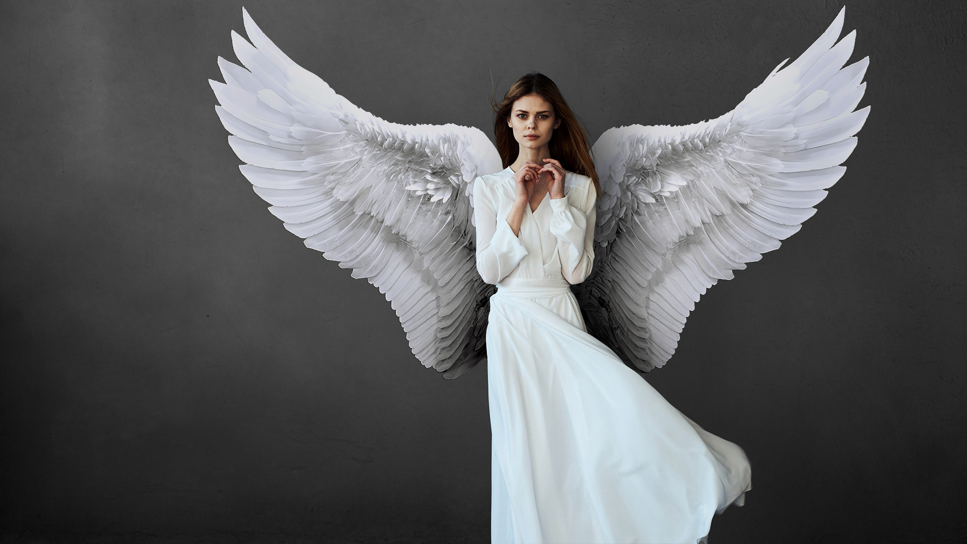 Con alas (composición digial)