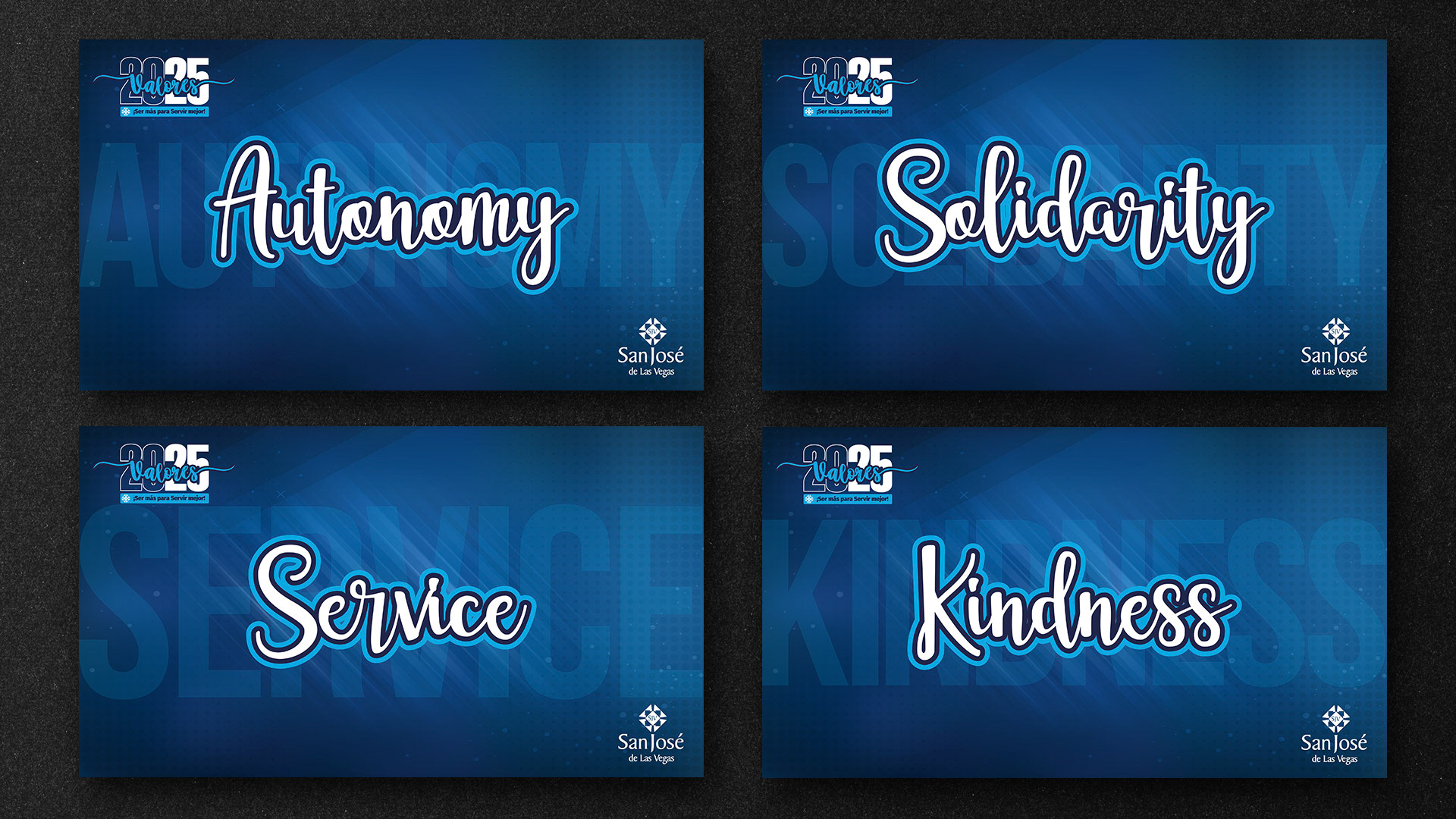 Colegio San Jose De Las Vegas, Valores 2025