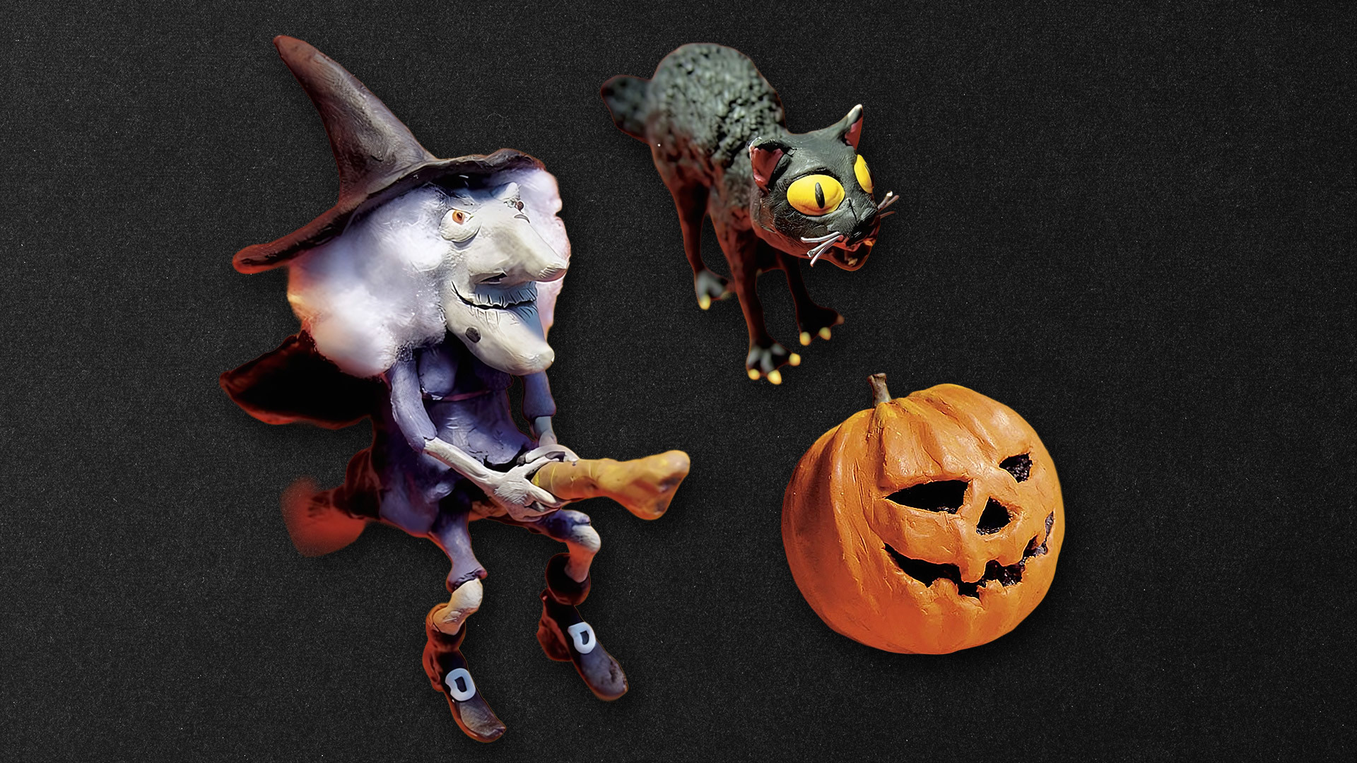 Halloween en plastilina