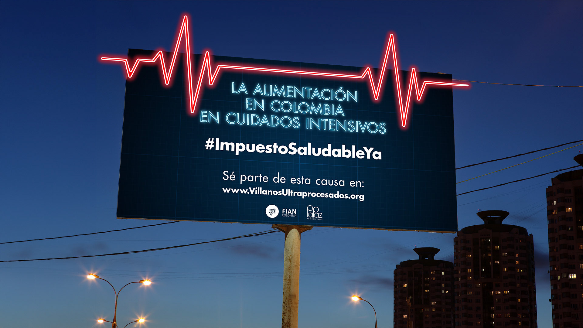 RedPapaz - Impuesto Saludable (valla)