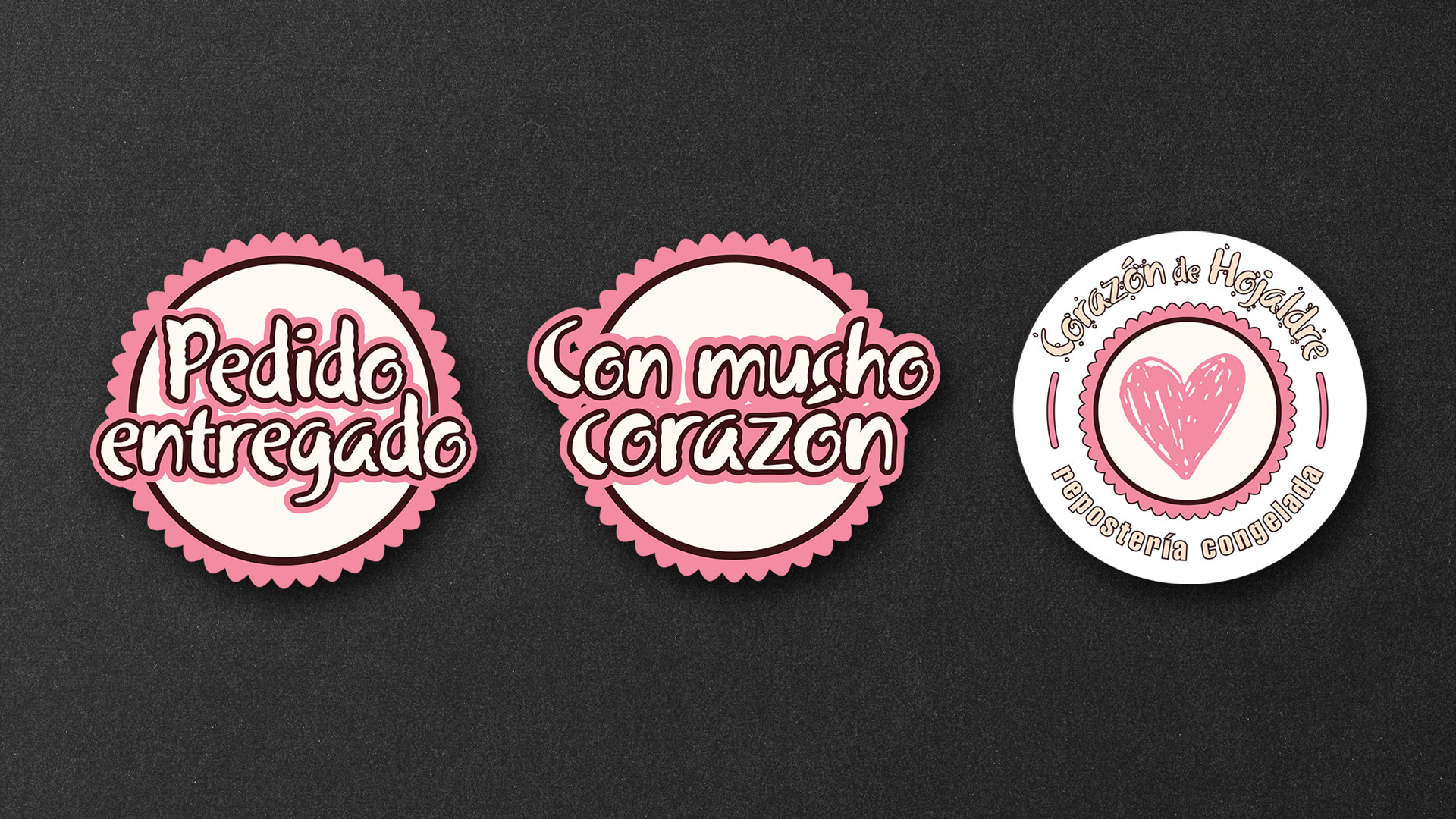 Corazón de Hojaldre (stickers WhatsApp)