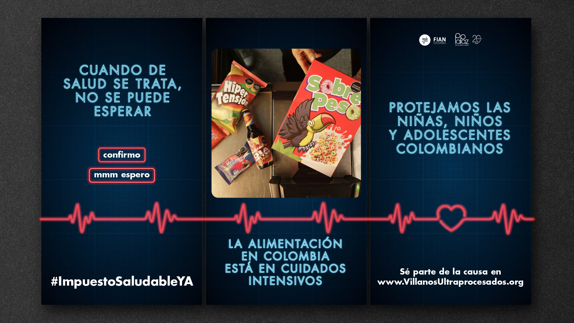 RedPapaz - Impuesto Saludable (historia)