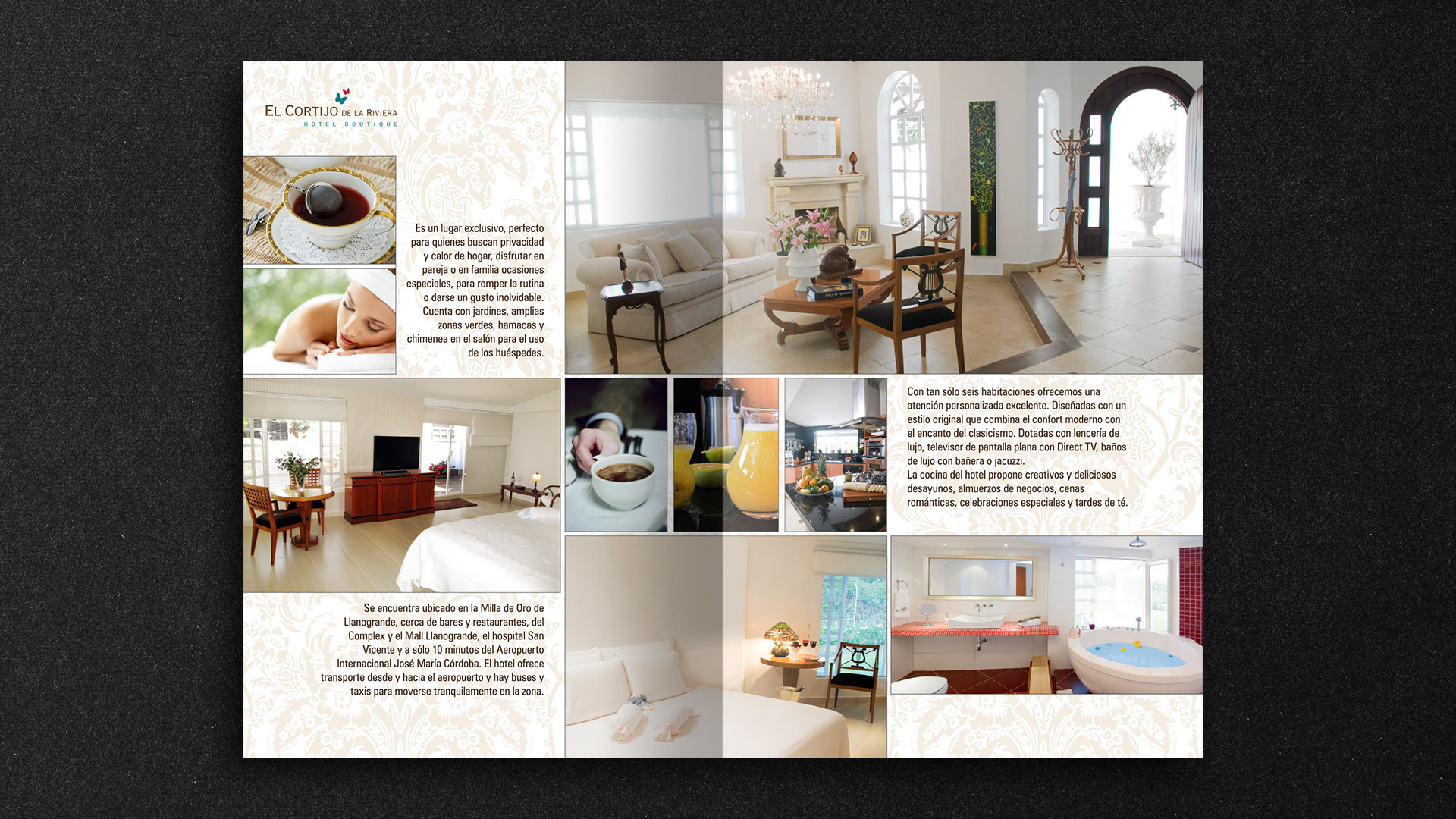 El Cortijo De La Riviera, Brochure Interior