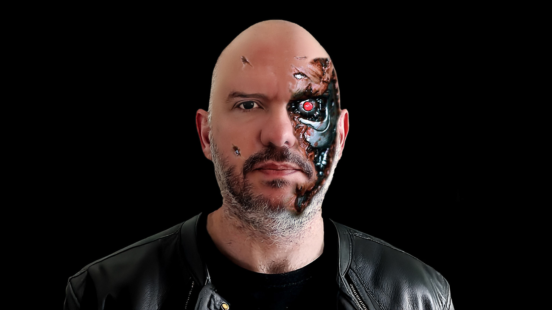 Rafa terminator (composición digial)