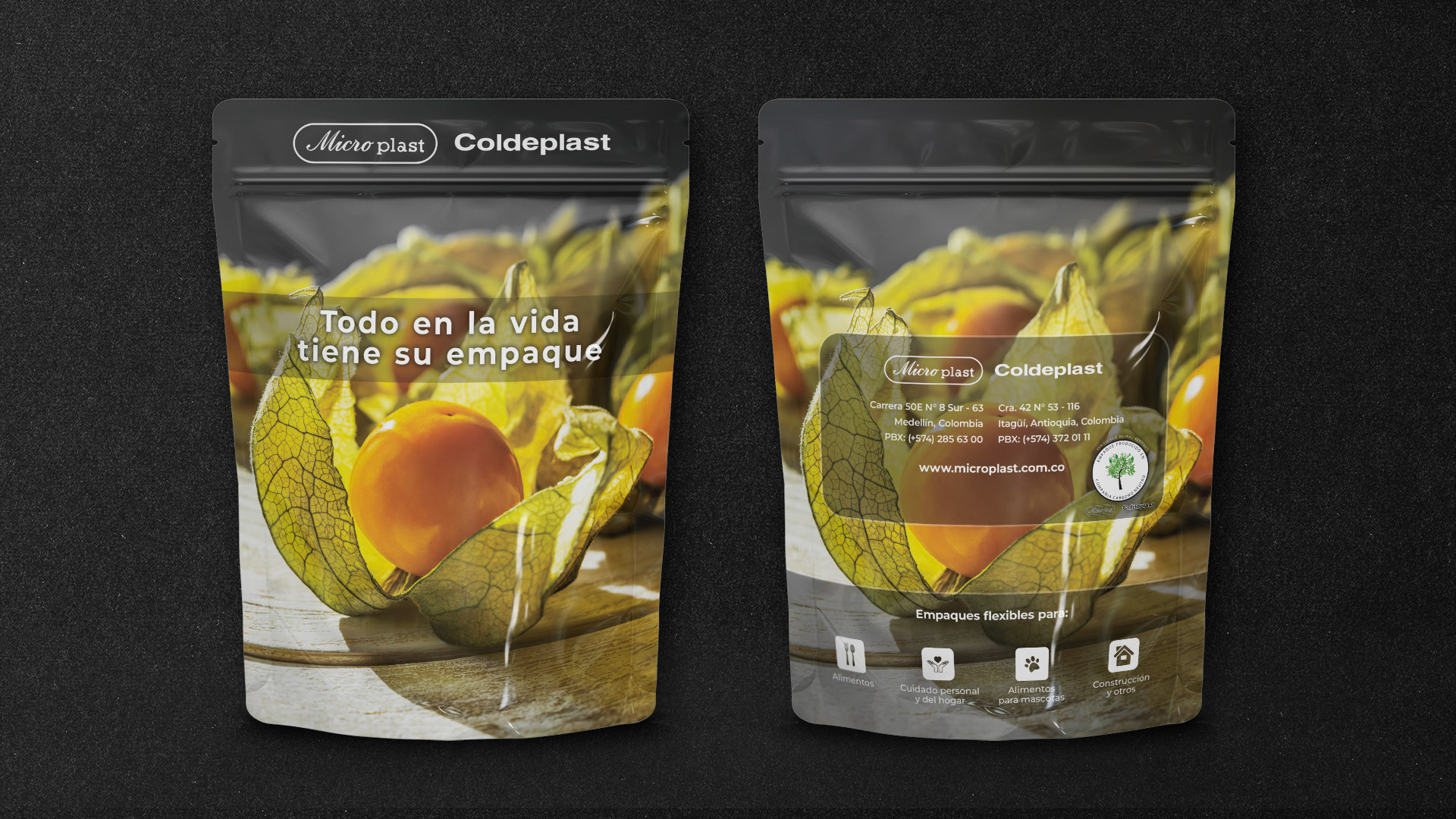 Empaque Microplast Negro