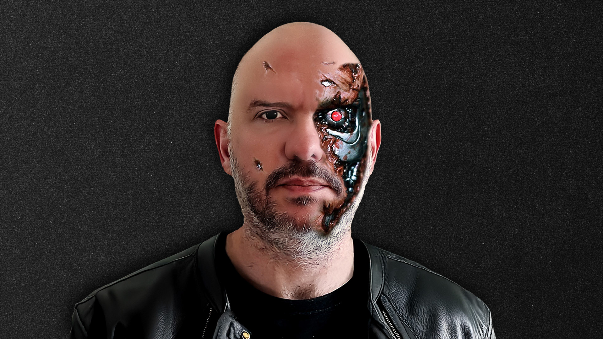 Composicion en Photoshop, Rafa Terminator