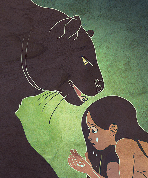 Mowgli and Bagheera, 2012