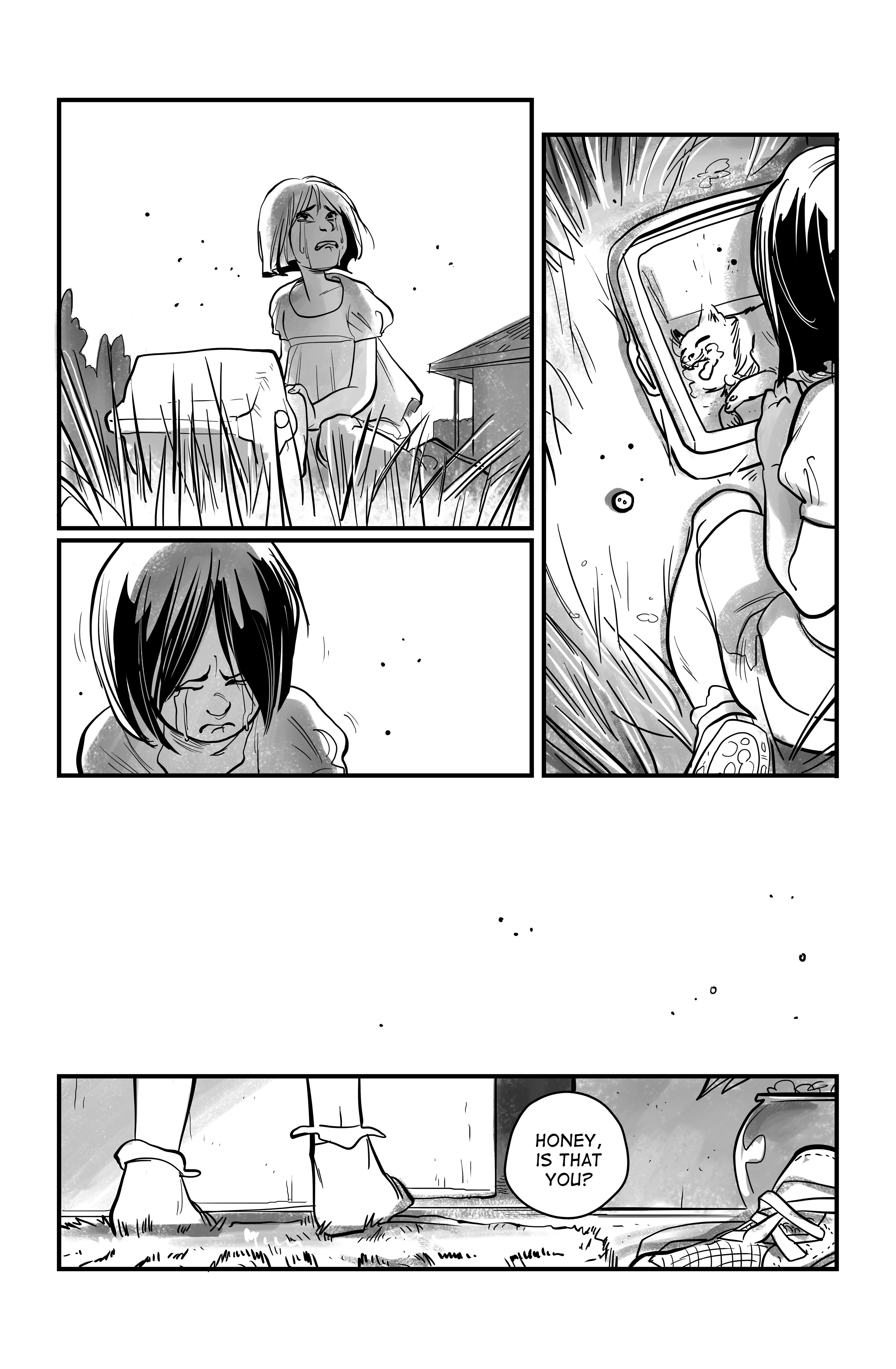 pages from The Untimely Death of Smokey II for Sleep of Reason (2014)