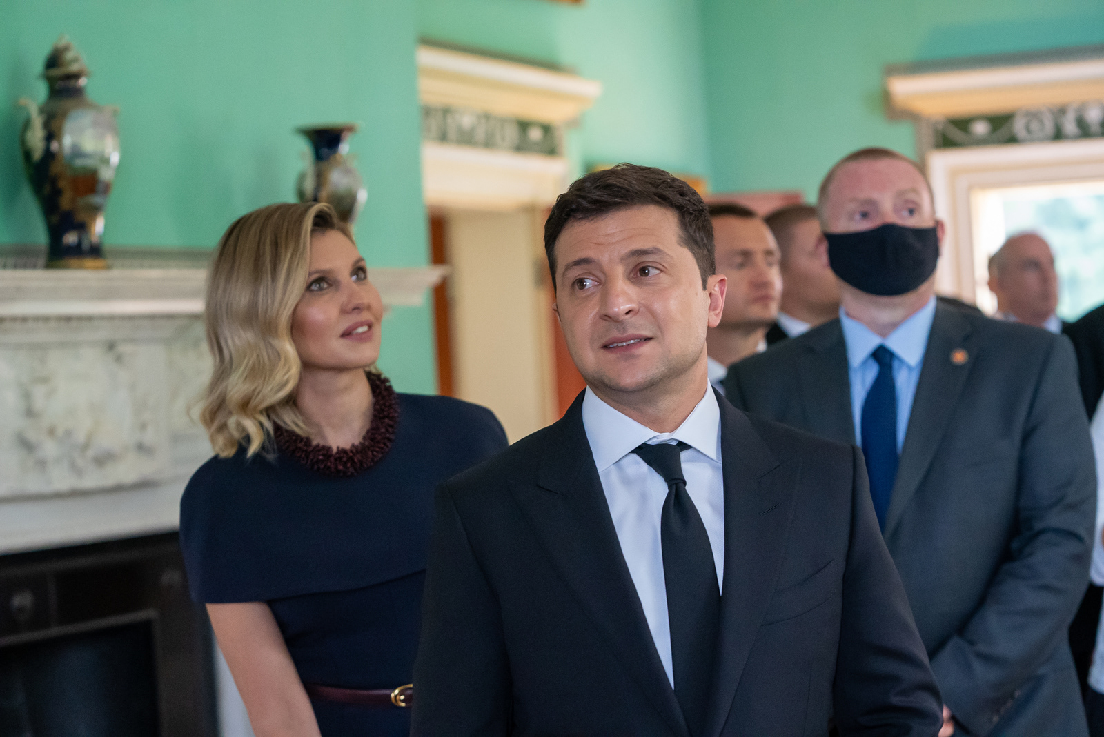 President & First Lady Zelensky at Mount Vernon