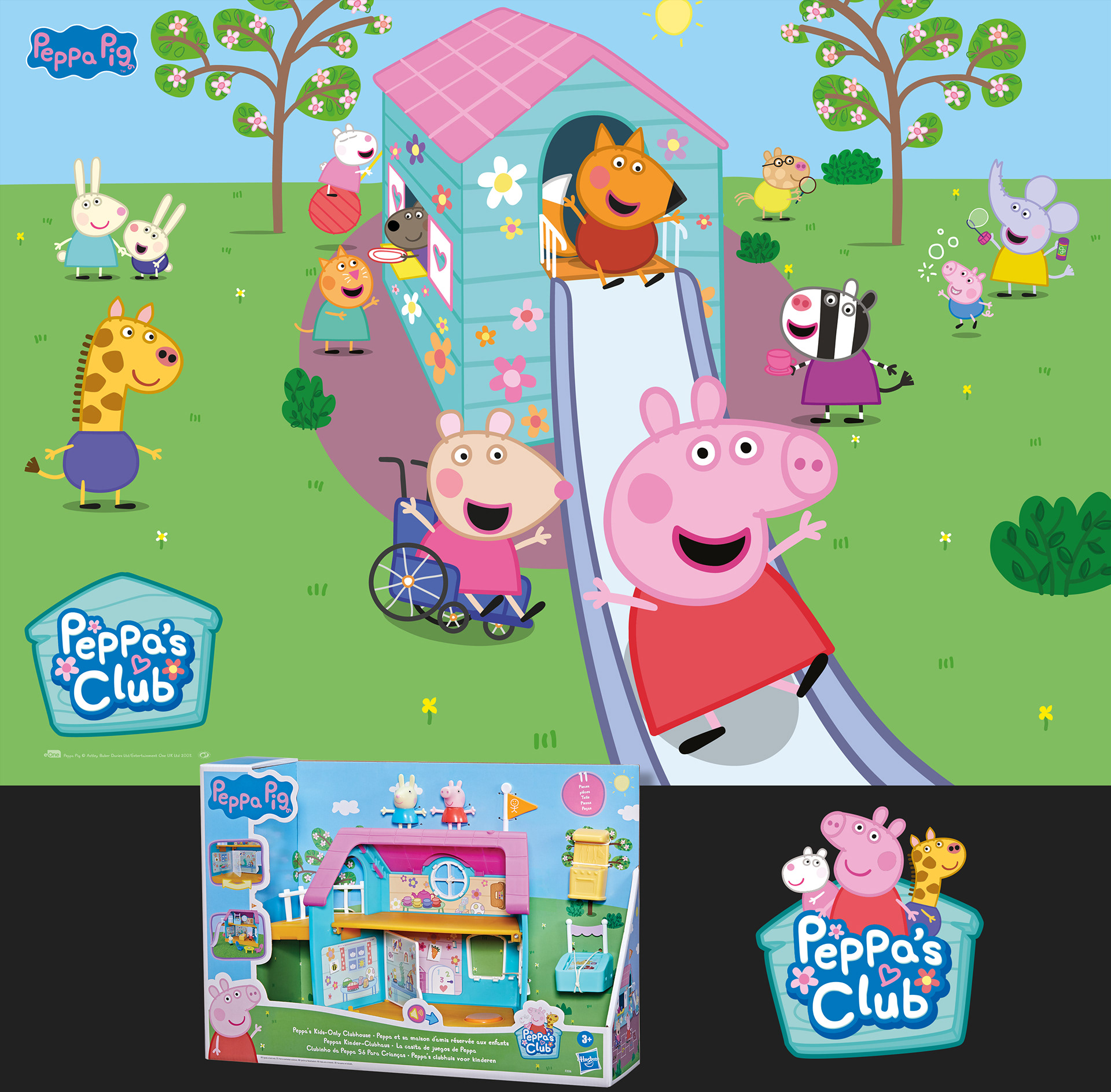 Peppa et sa maison d'amis