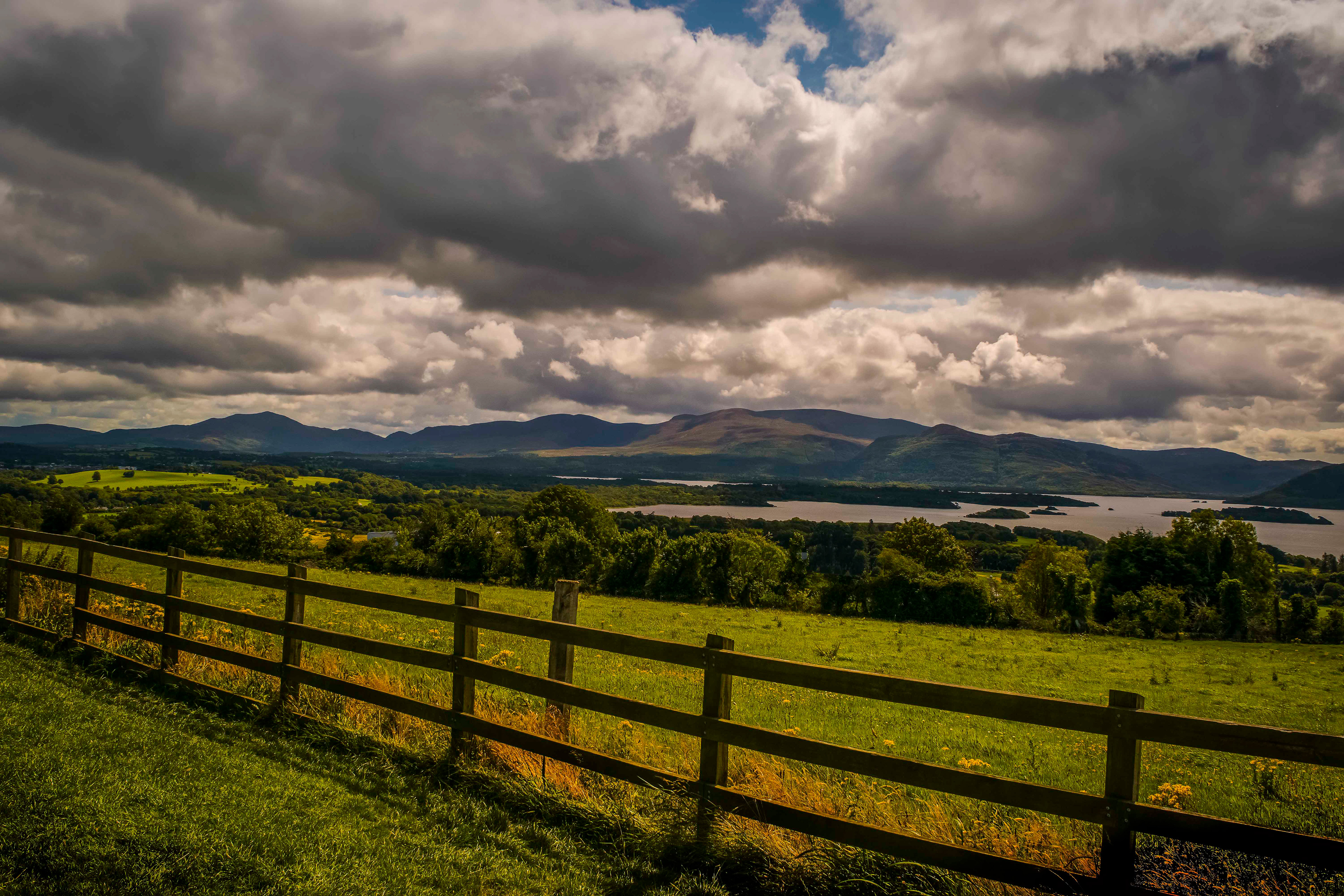 Irish mountains, Ring of Kerry, Ireland.
