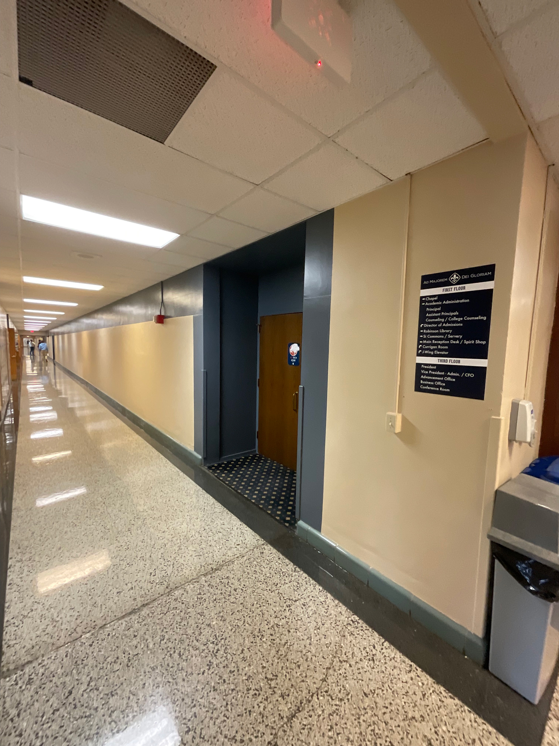 Chapel Entrance - Before Renovation