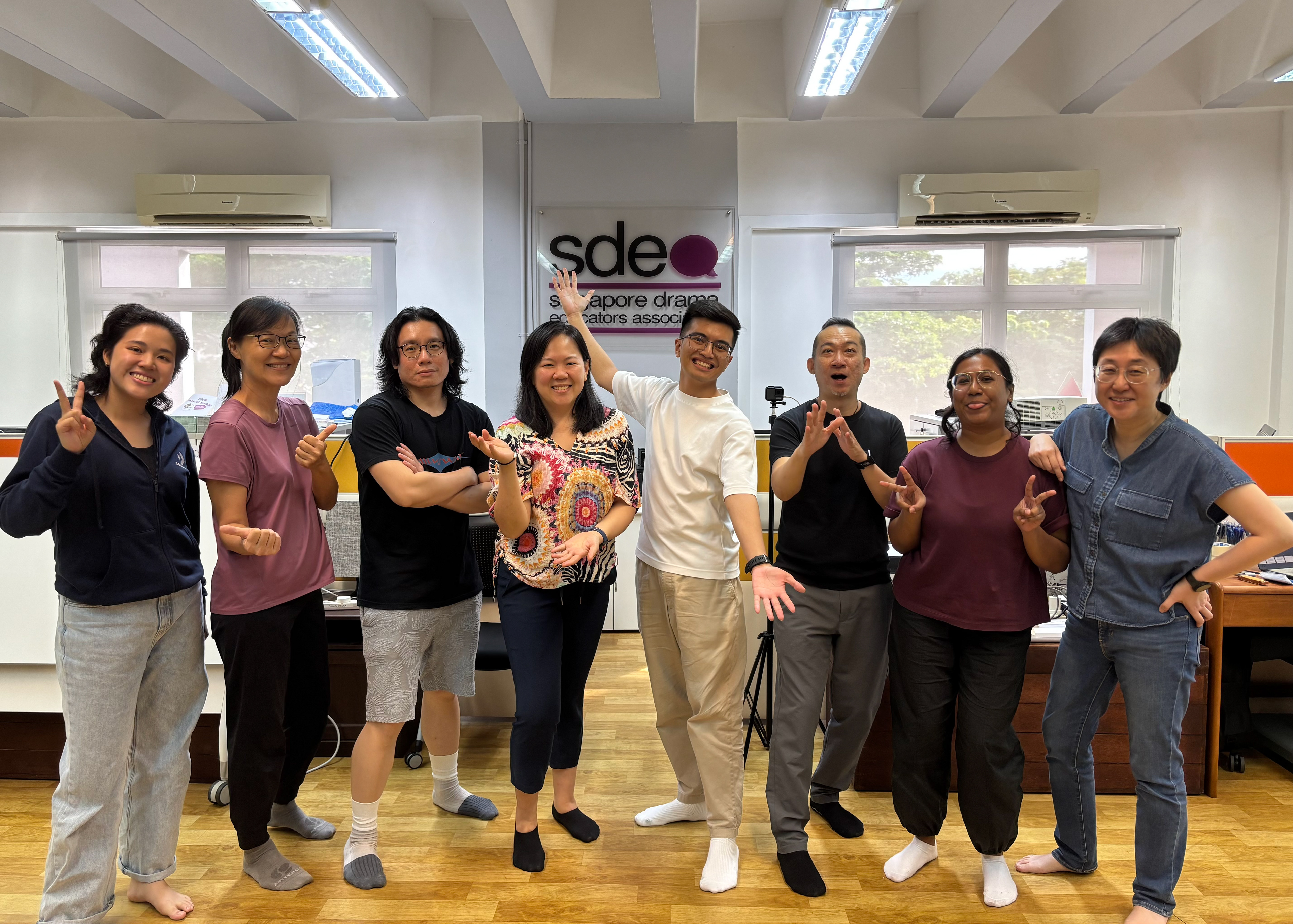 Facilitating Drama Activities Workshop, a workshop I attended as a participant