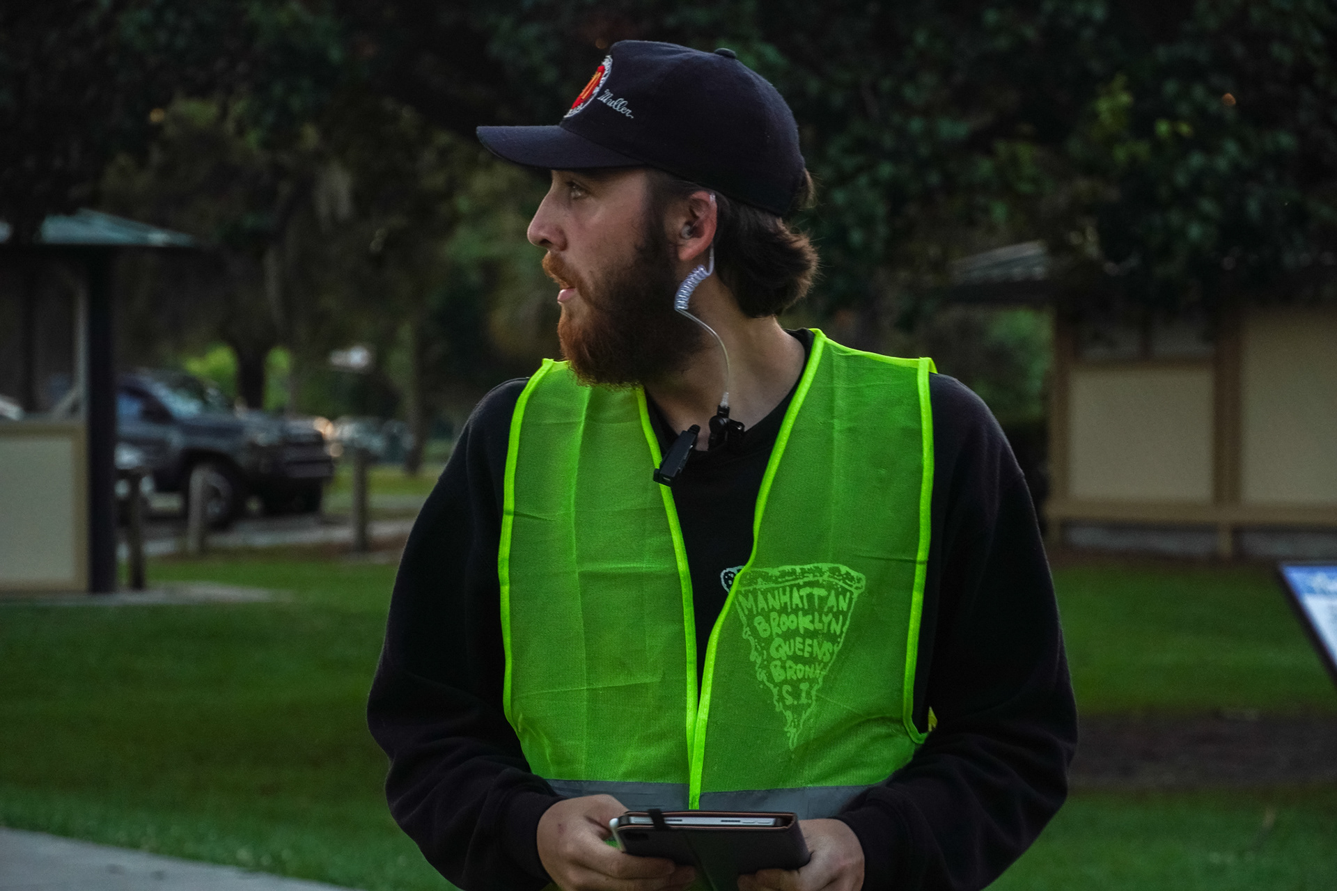 BTS Still from Just a Friend - 1st AD Nate Allen