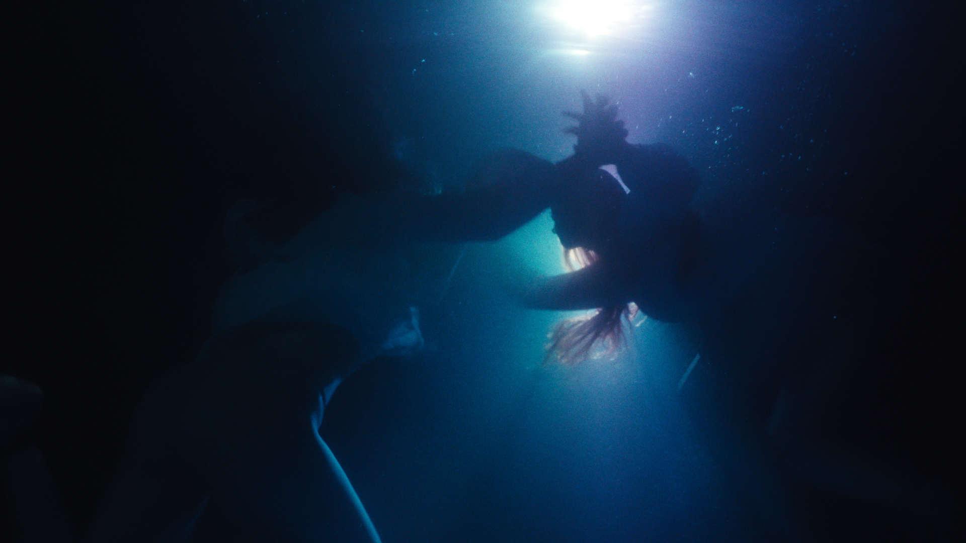 Still from the Film's Underwater Sequence