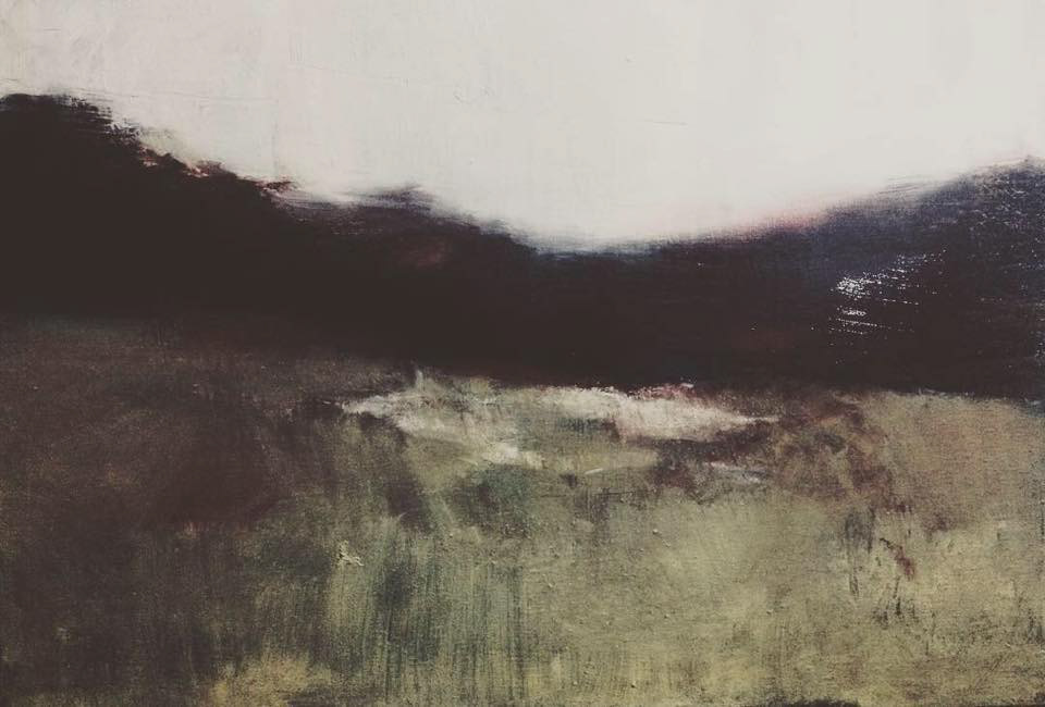 "Romanian hill" oil on canvas 70x100