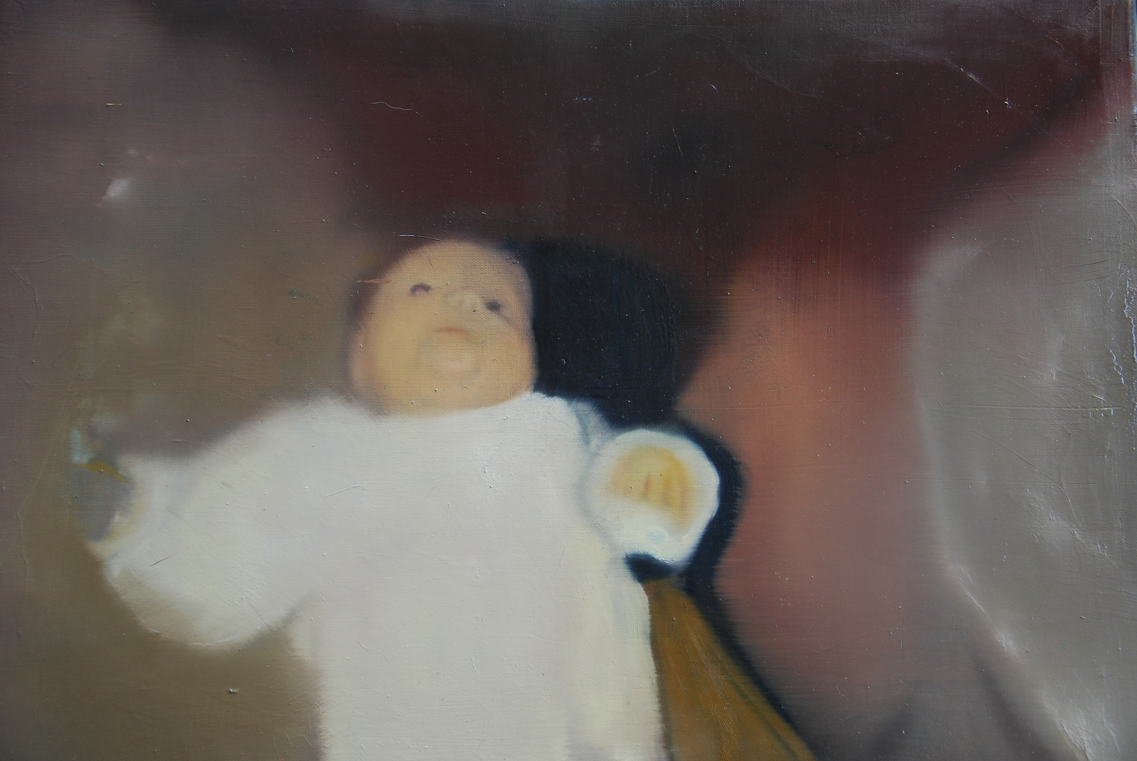 "Thoughtlesness" oil on canvas 70x100