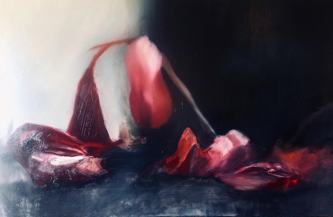 "Gladiola" oil on canvas 160x140
