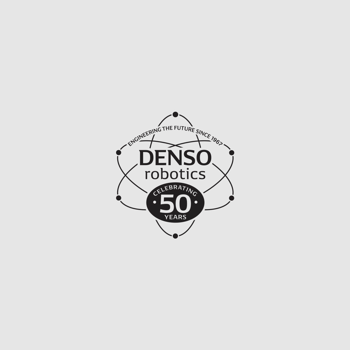 DENSO Robotics 50th Anniversary Logo