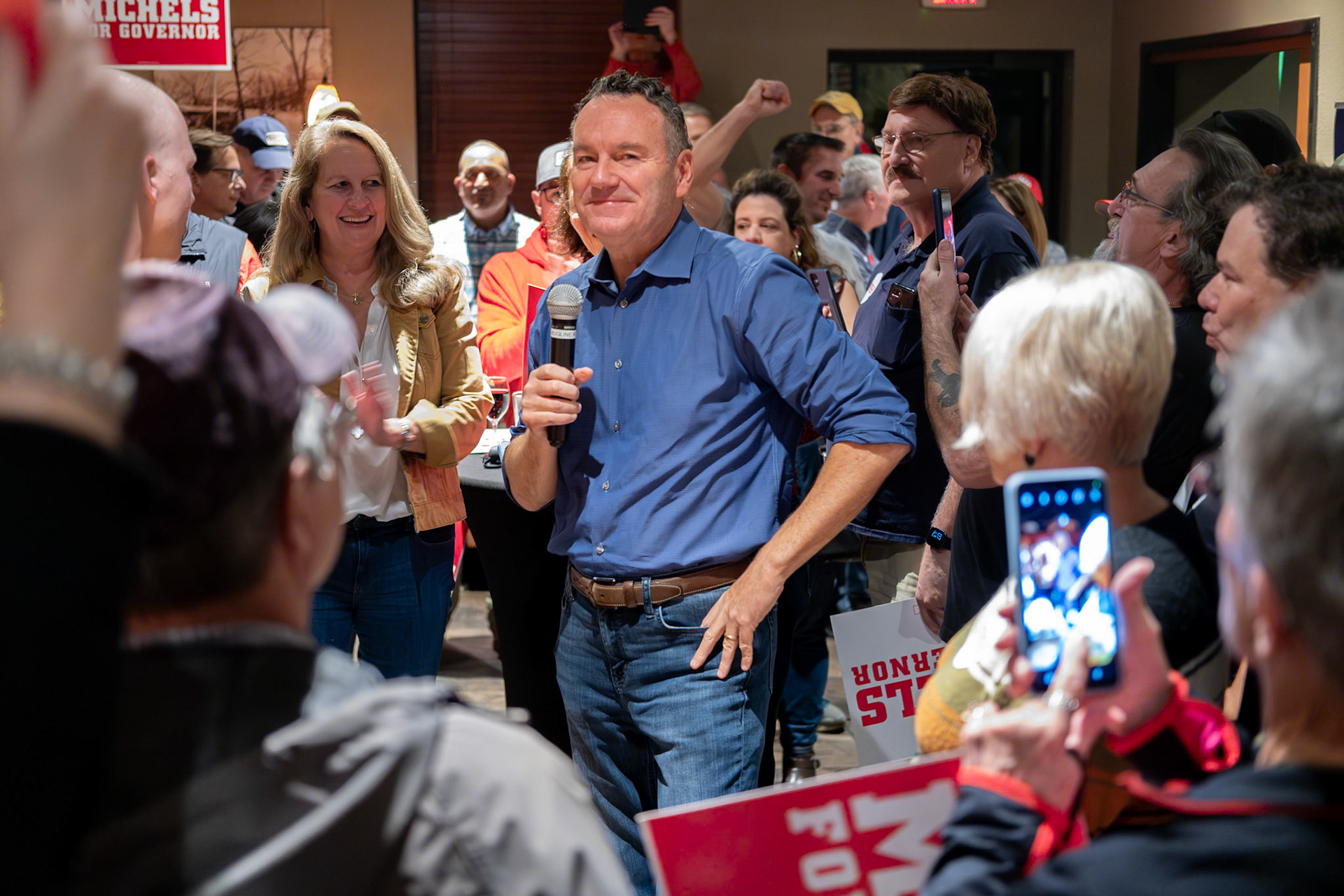 Tim Michels, Gubernatorial Candidate