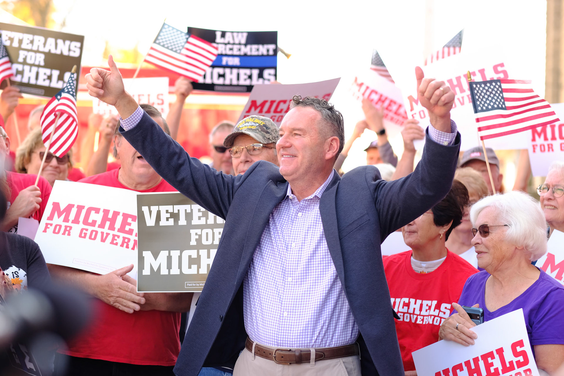 Tim Michels, Gubernatorial Candidate