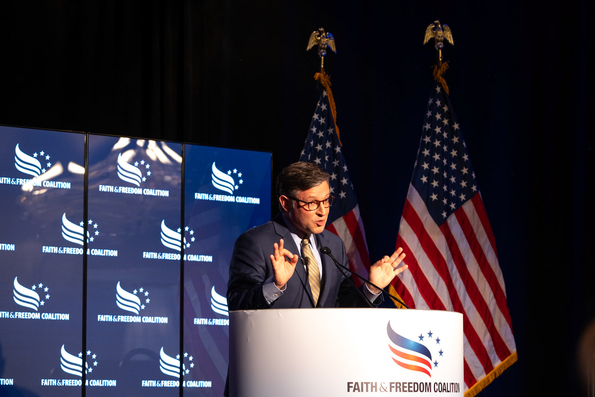 Speaker of the House Mike Johnson