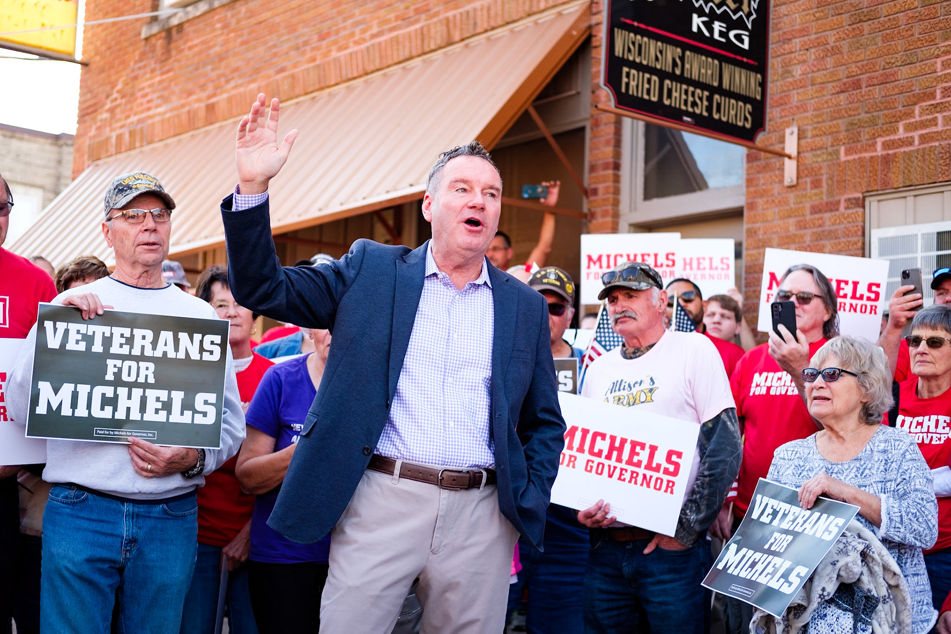 Tim Michels, Gubernatorial Candidate