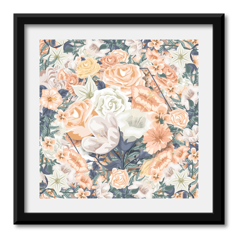 Vector flower set