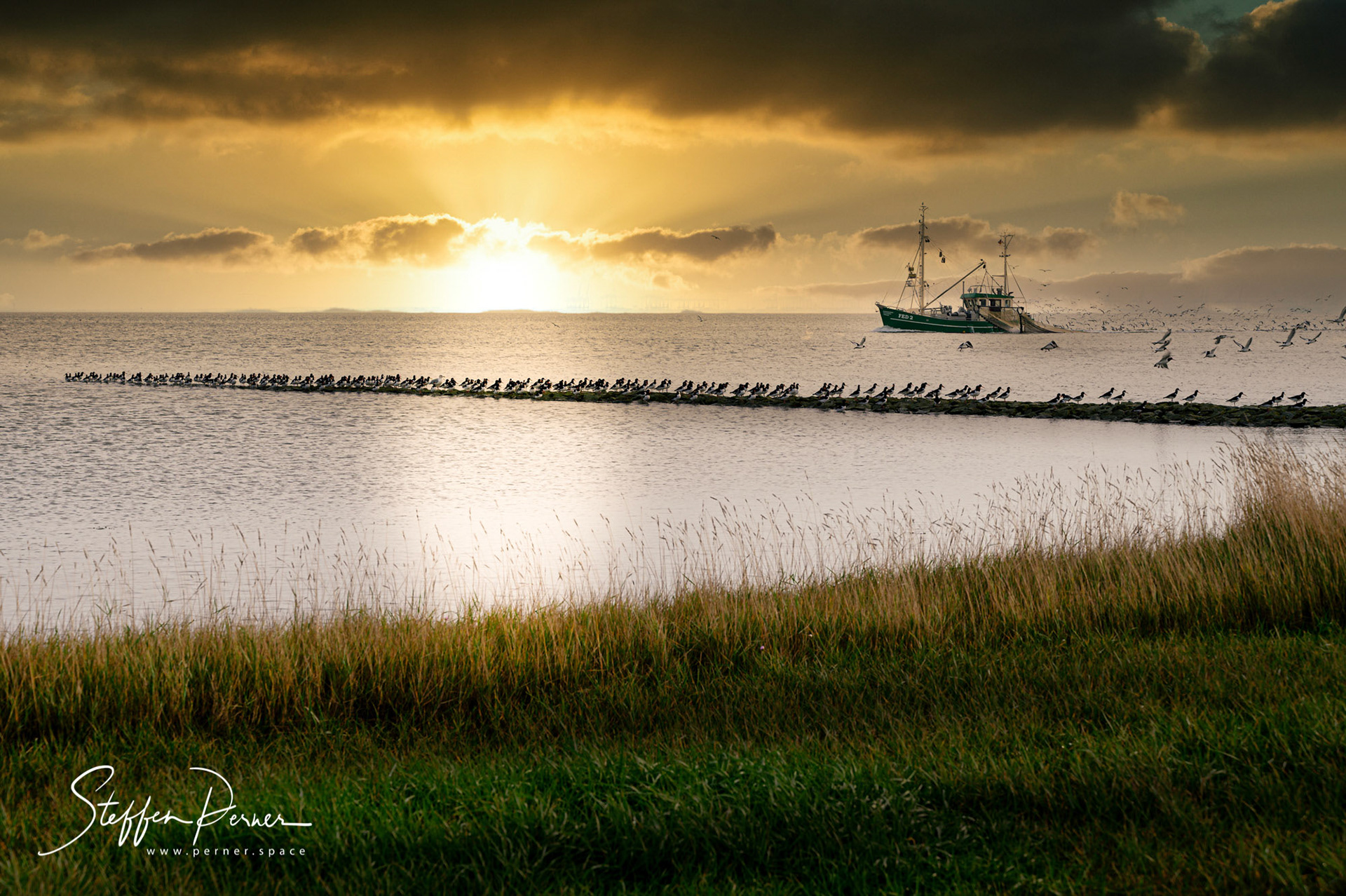 Fishing Trawler, North Sea