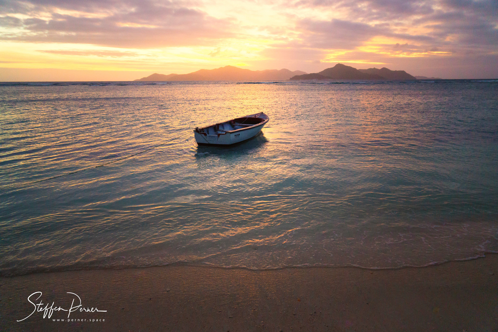 La Digue, Anse La Reunion, Seychelles