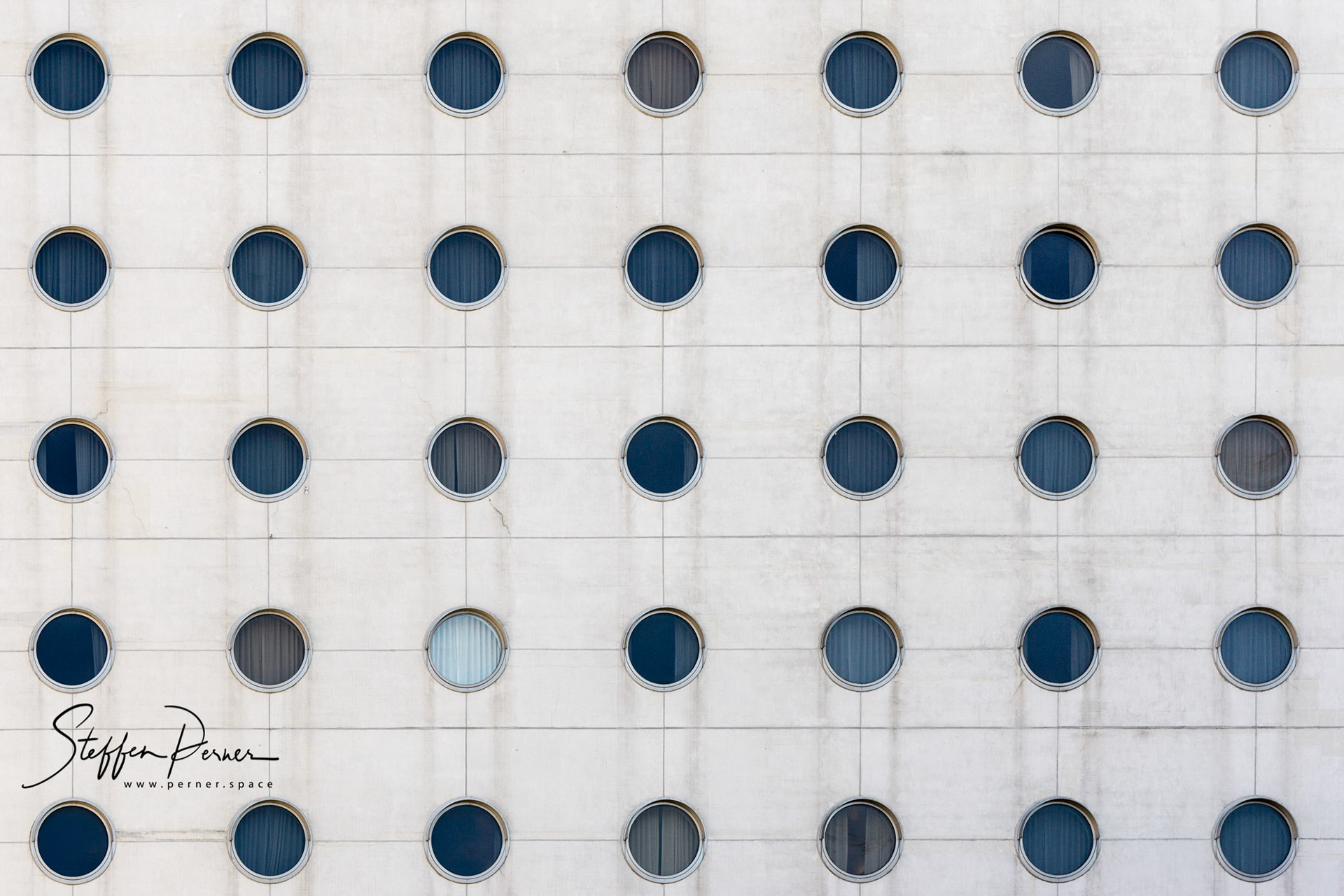 Poerholes at a building in NY