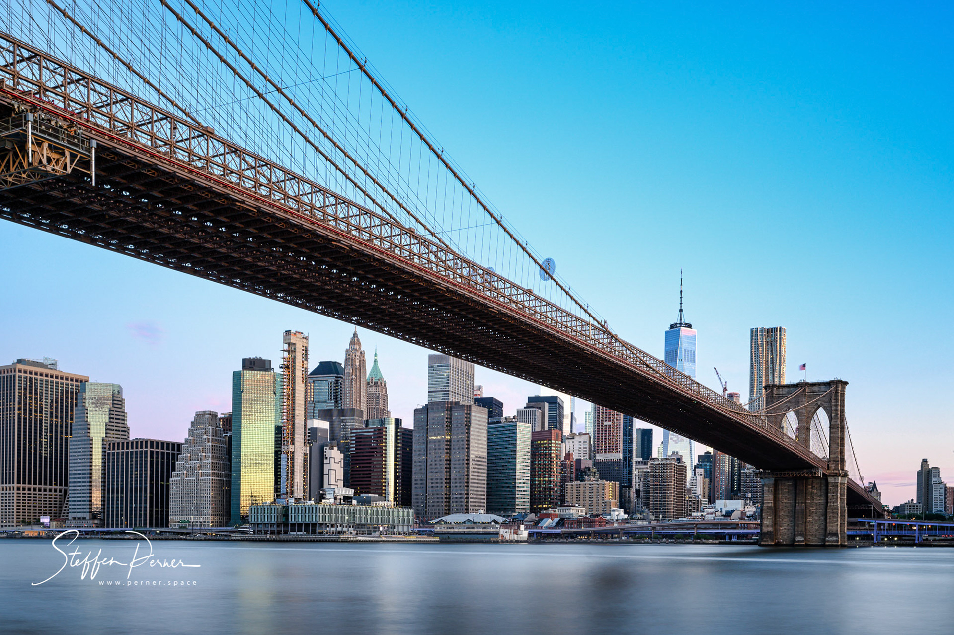 Manhattan and Brooklyn Bridge