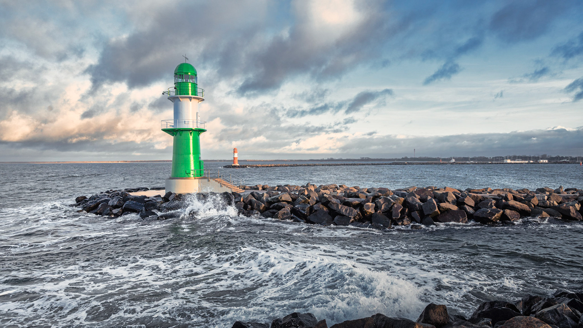 Lighthouses Warnemünde