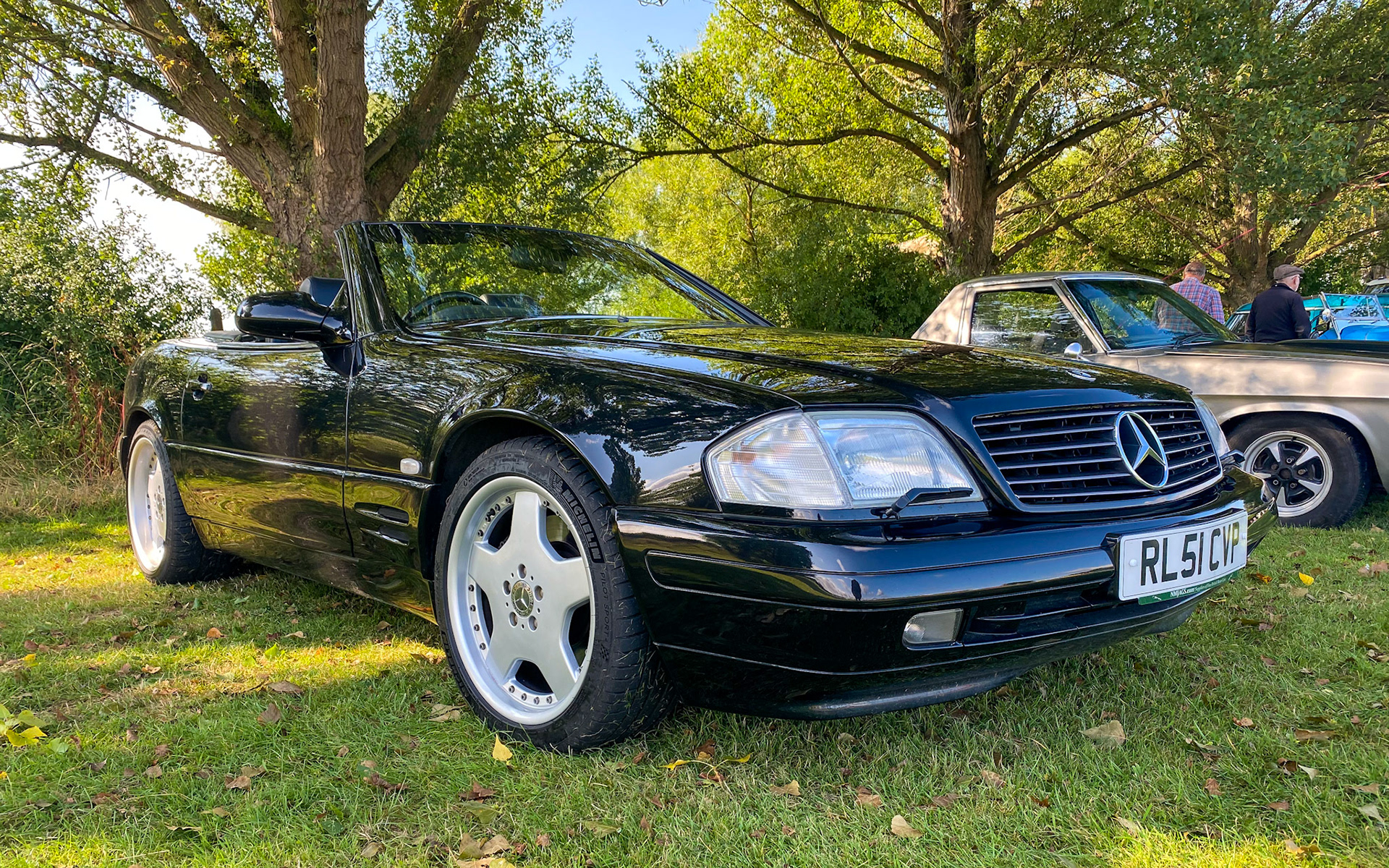 At Tewkesbury Classic Vehicle Festival 2021