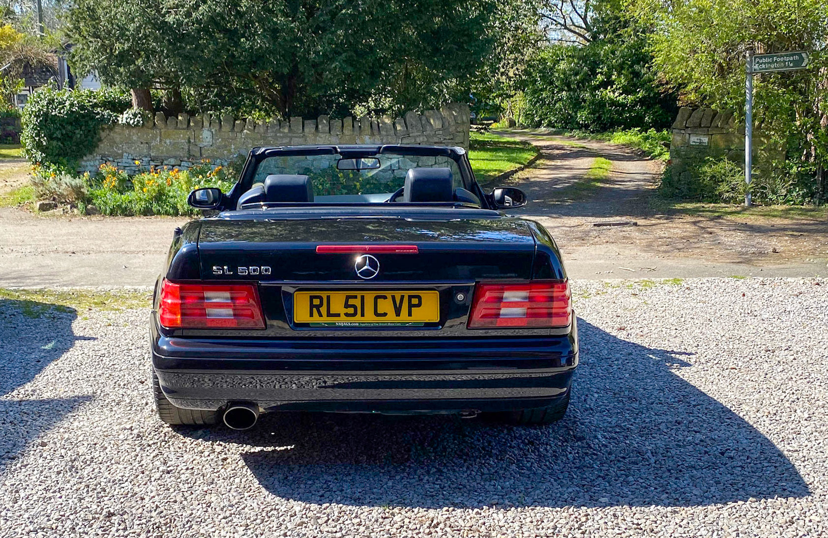 Apr 4th - Lid removed and roof down - ready for summer