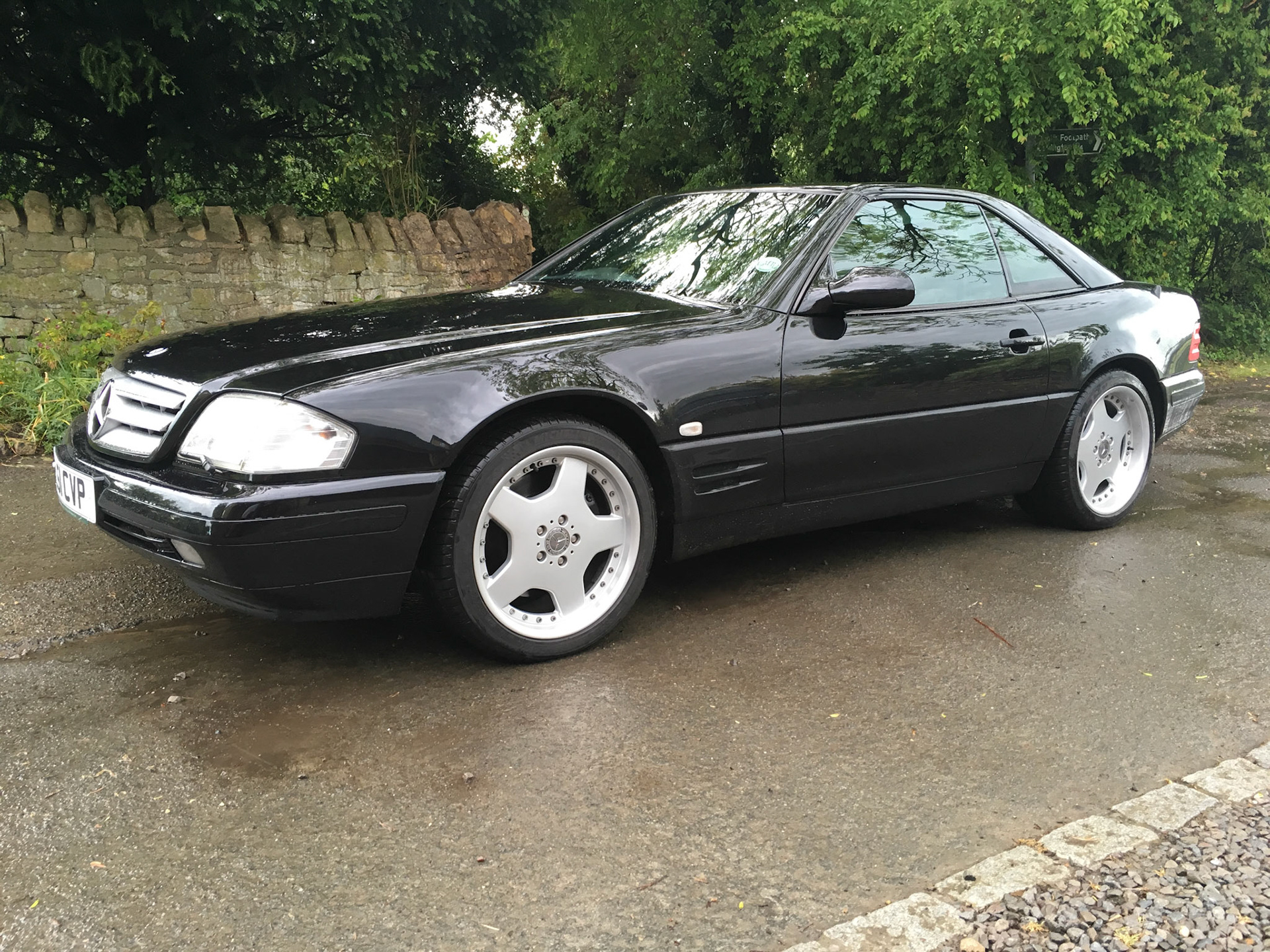 Merc - back from respray