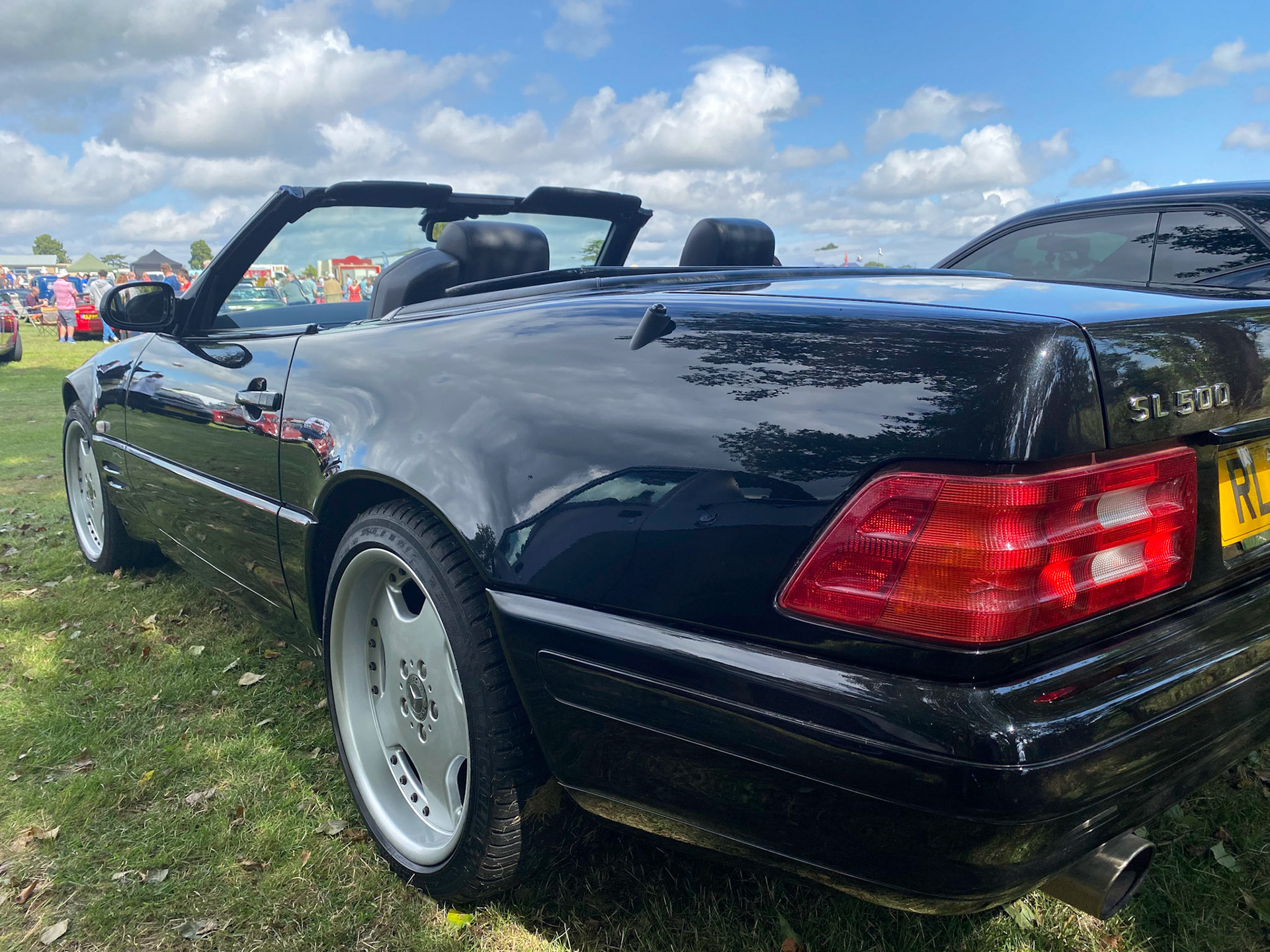At Tewkesbury Classic Vehicle Festival 2021
