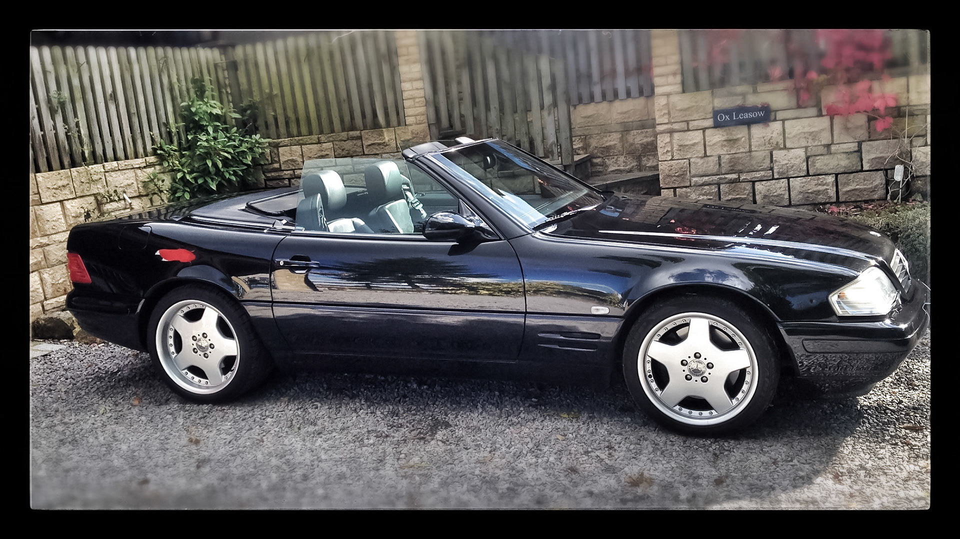 Oct 4th - Still warm enough for roof down