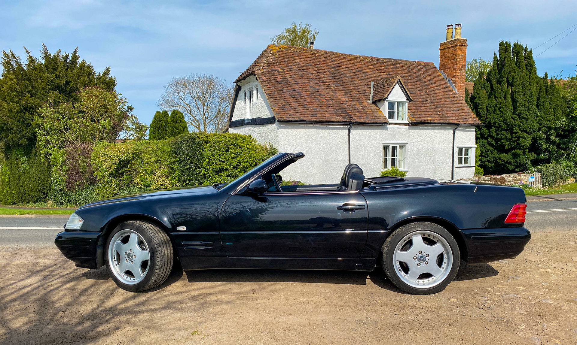 Out and about in the SL500