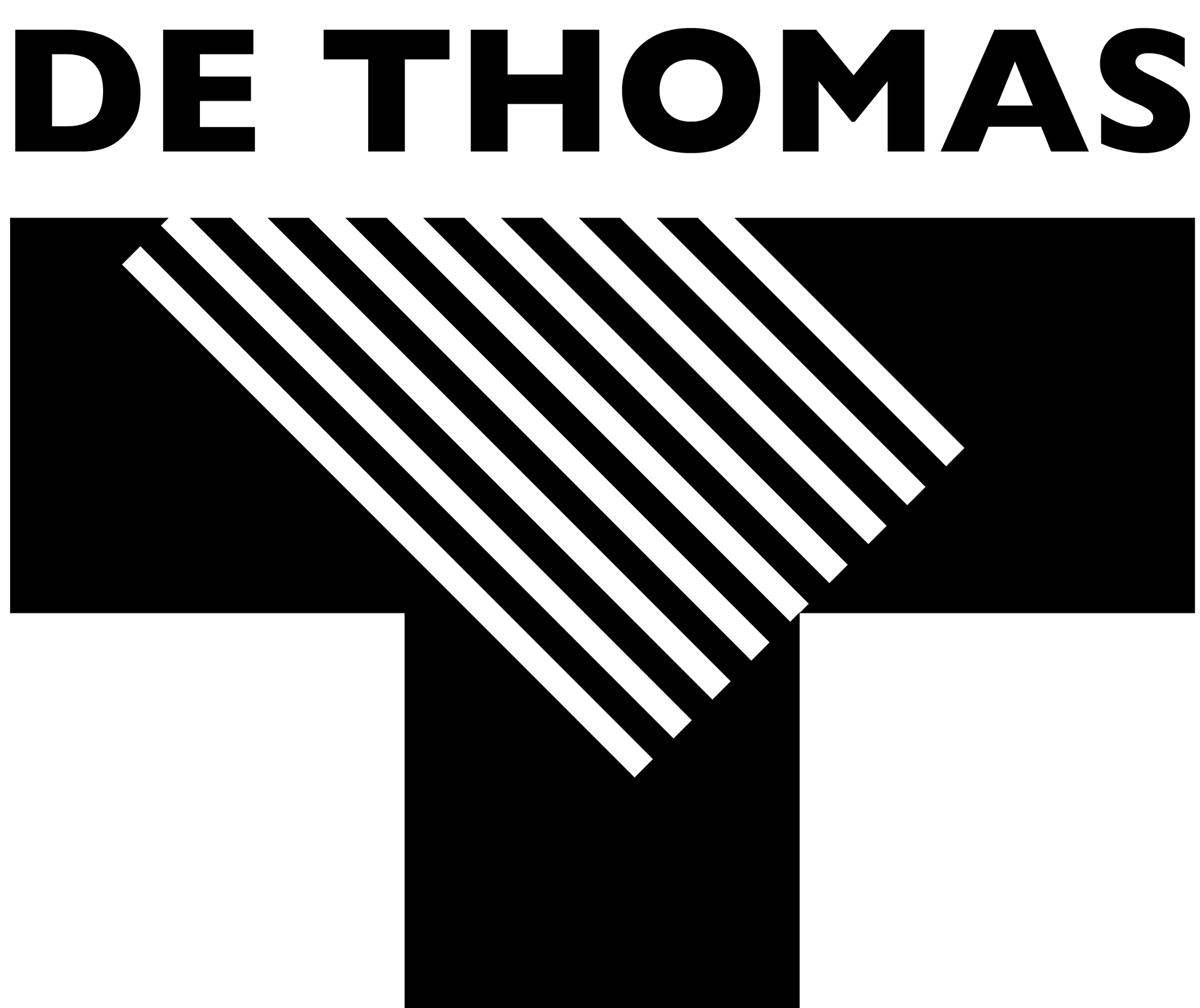 Basis ontwerp logo De Thomas