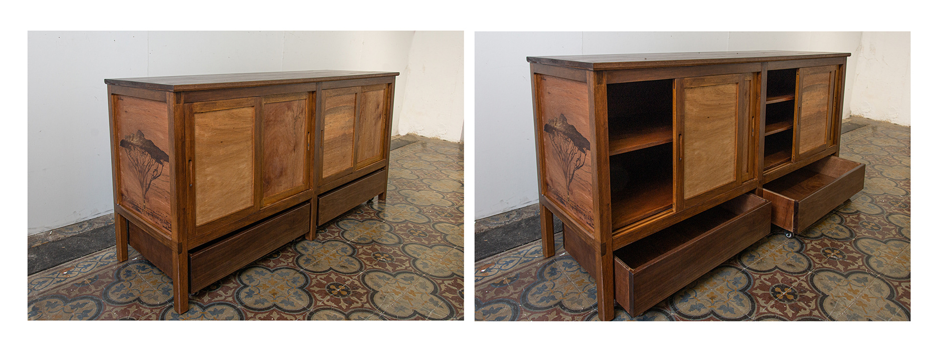 custom wooden cabinet woodworking furniture malaysia